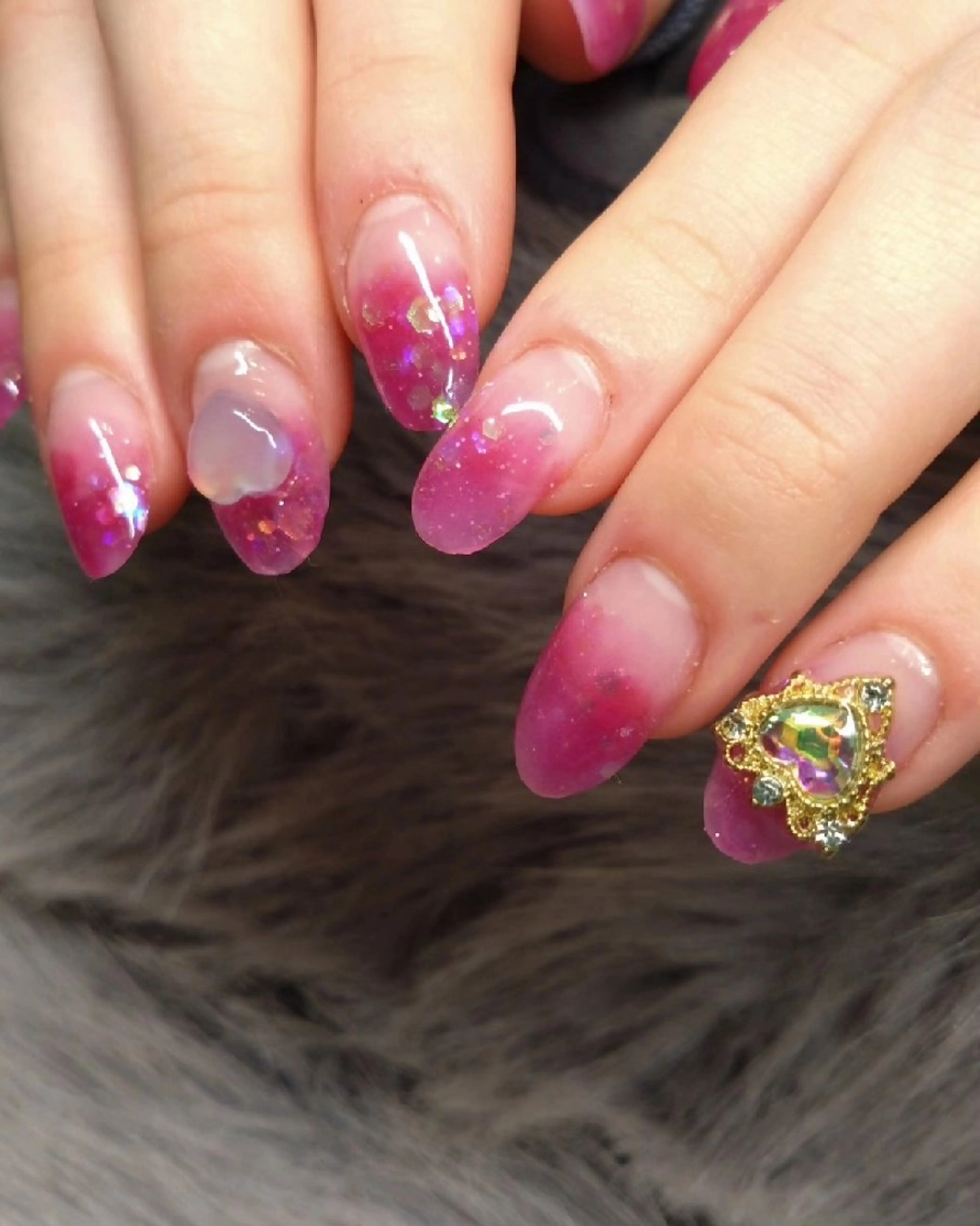 ネイル 大島 七海のネイルデザイン