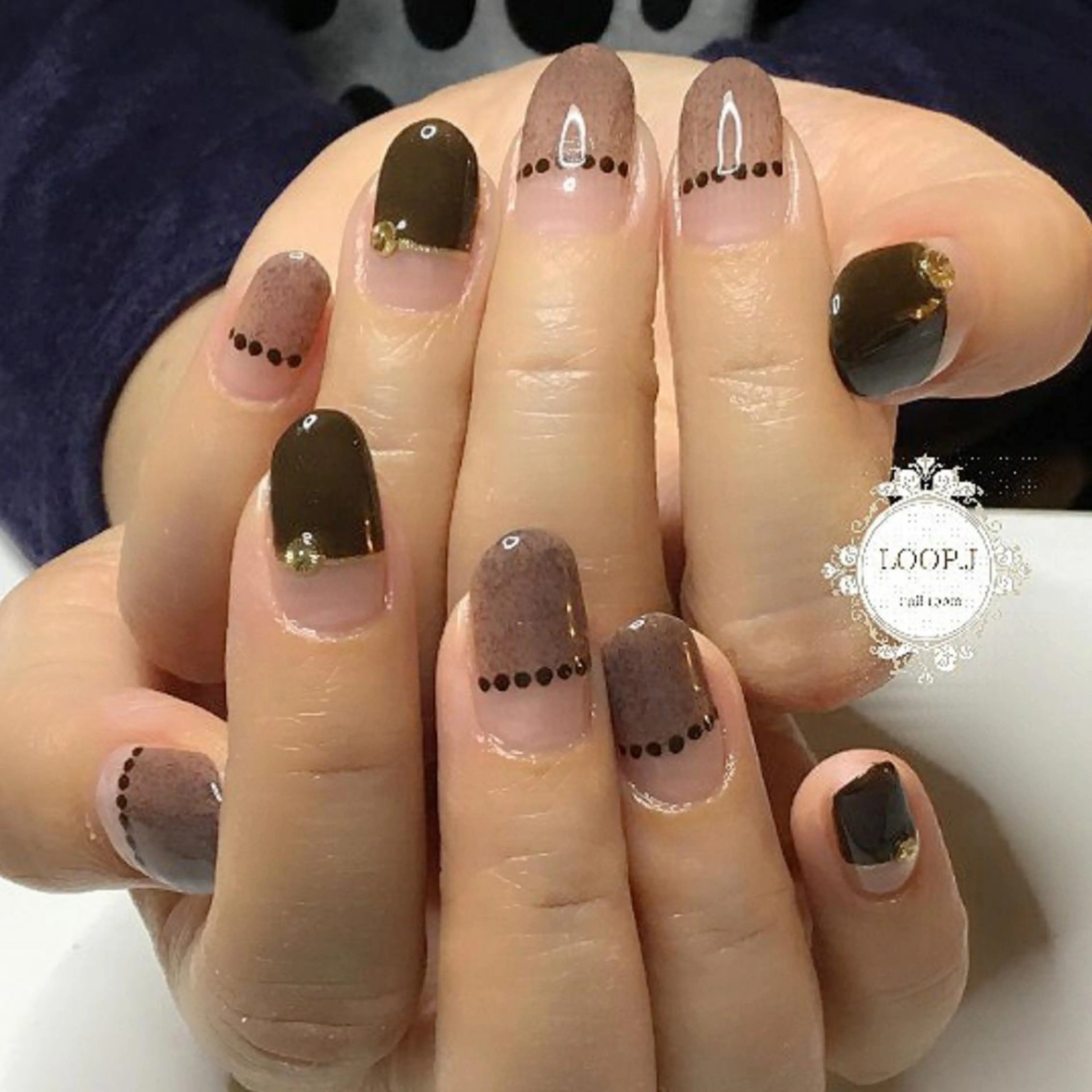 ネイル ハンドネイル おおくぼ めぐみのネイルデザイン