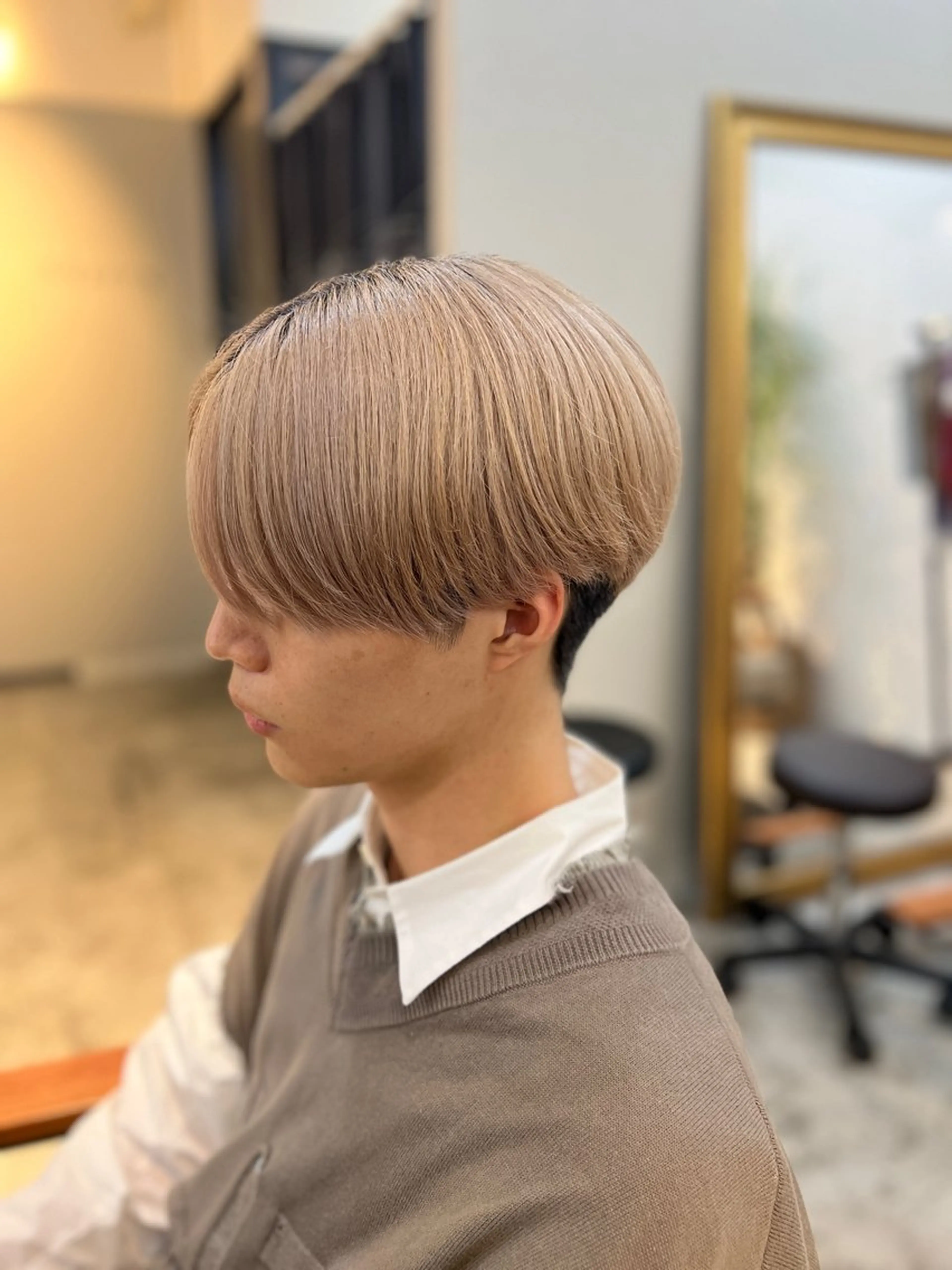 メンズ　カットカラー　3500の写真