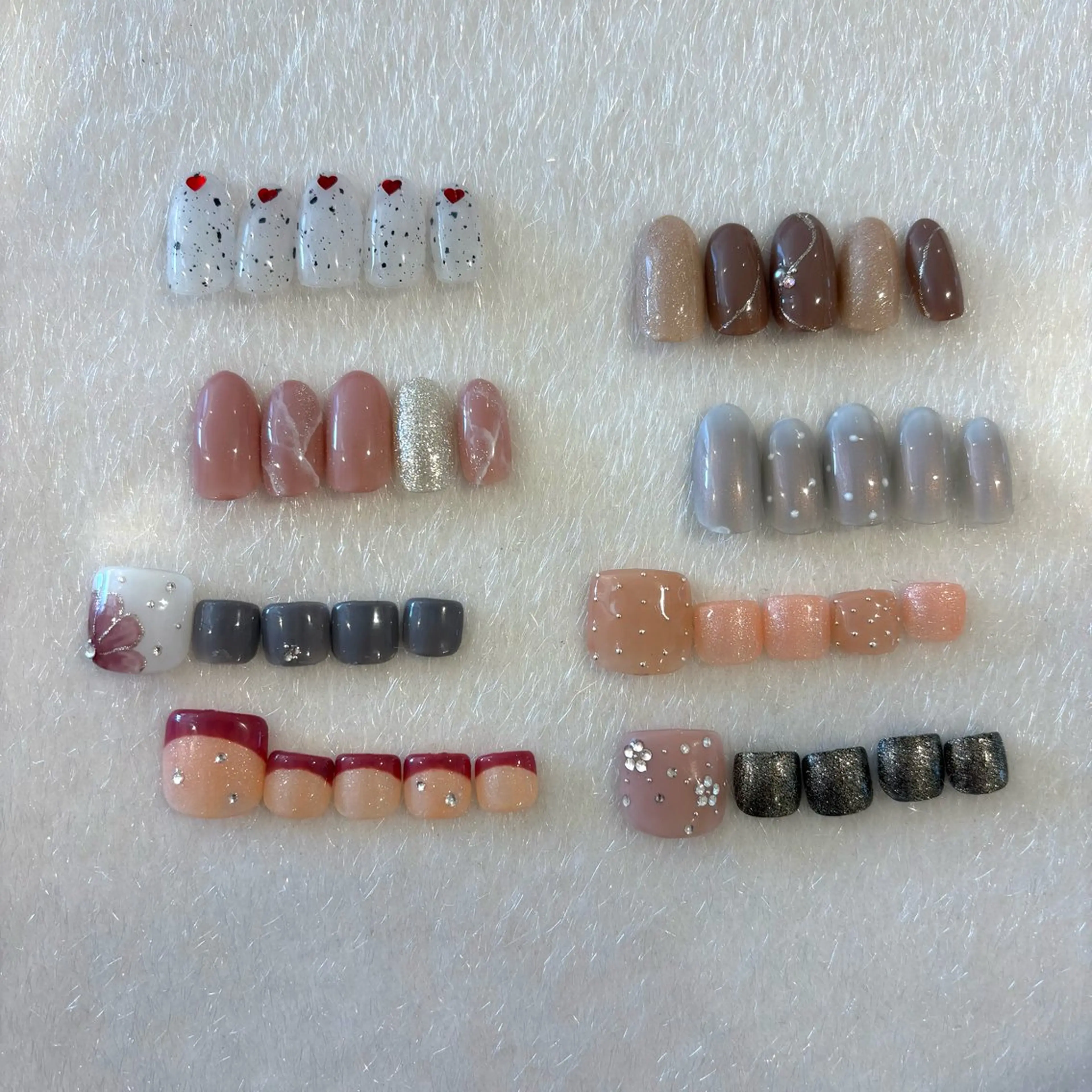 【定額ネイル🍒】 ハンドネイル フットネイルの写真