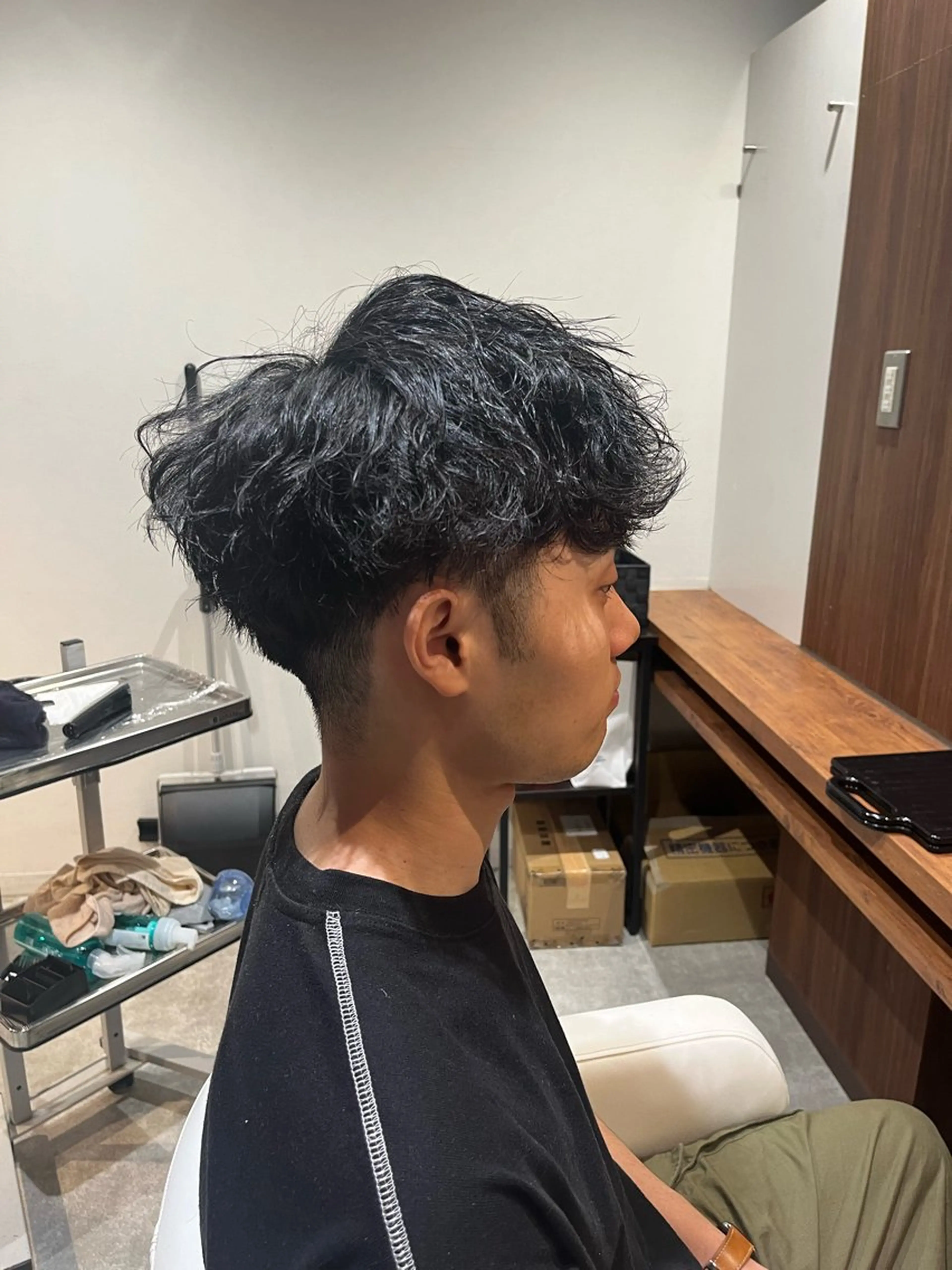 ショート パーマ メンズ 🎧メンズパーマ特化 /RUI🎧のヘアスタイル