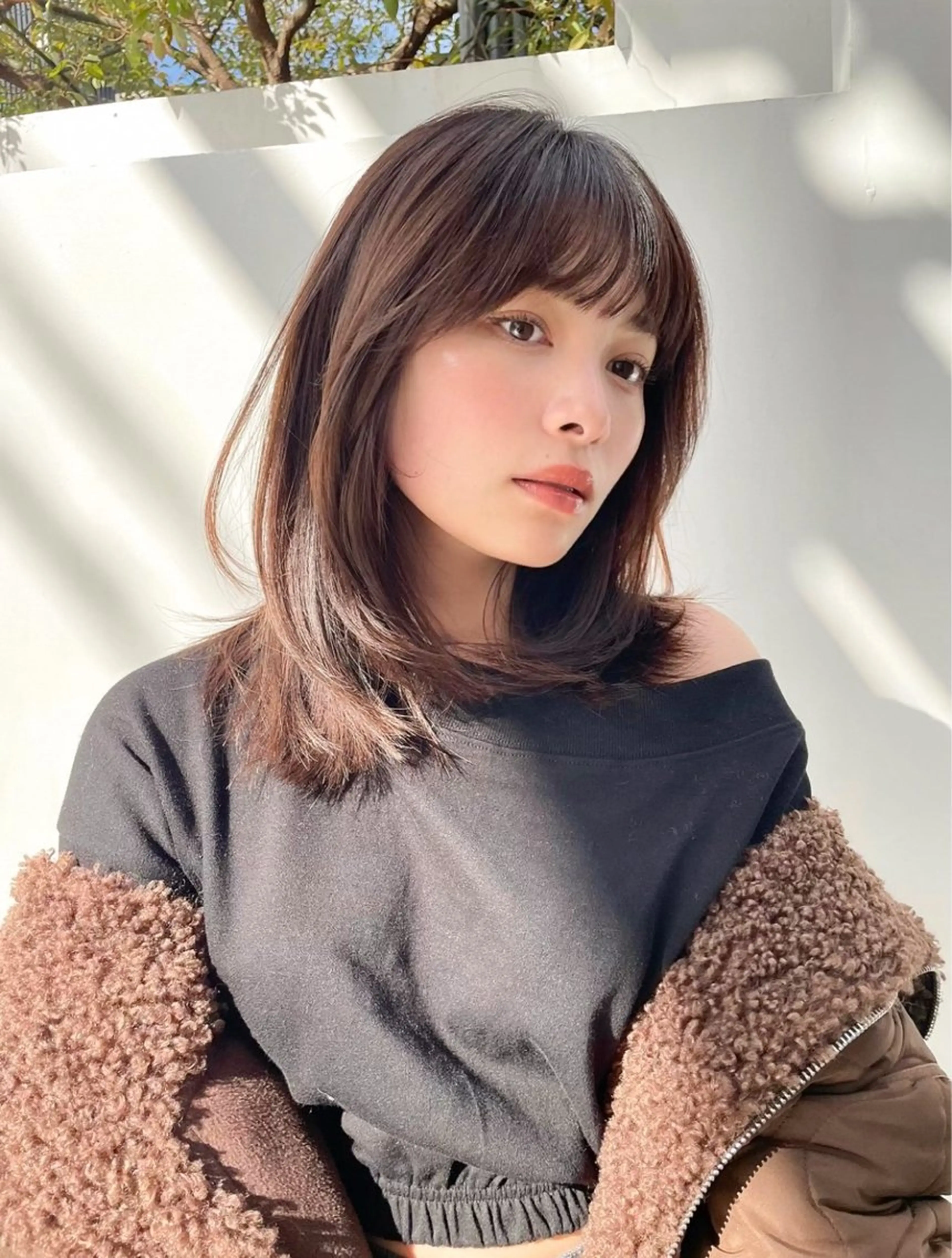 ミディアム カラー レイヤーカット TOI所属・内野   龍海 / レイヤーカットのヘアスタイル