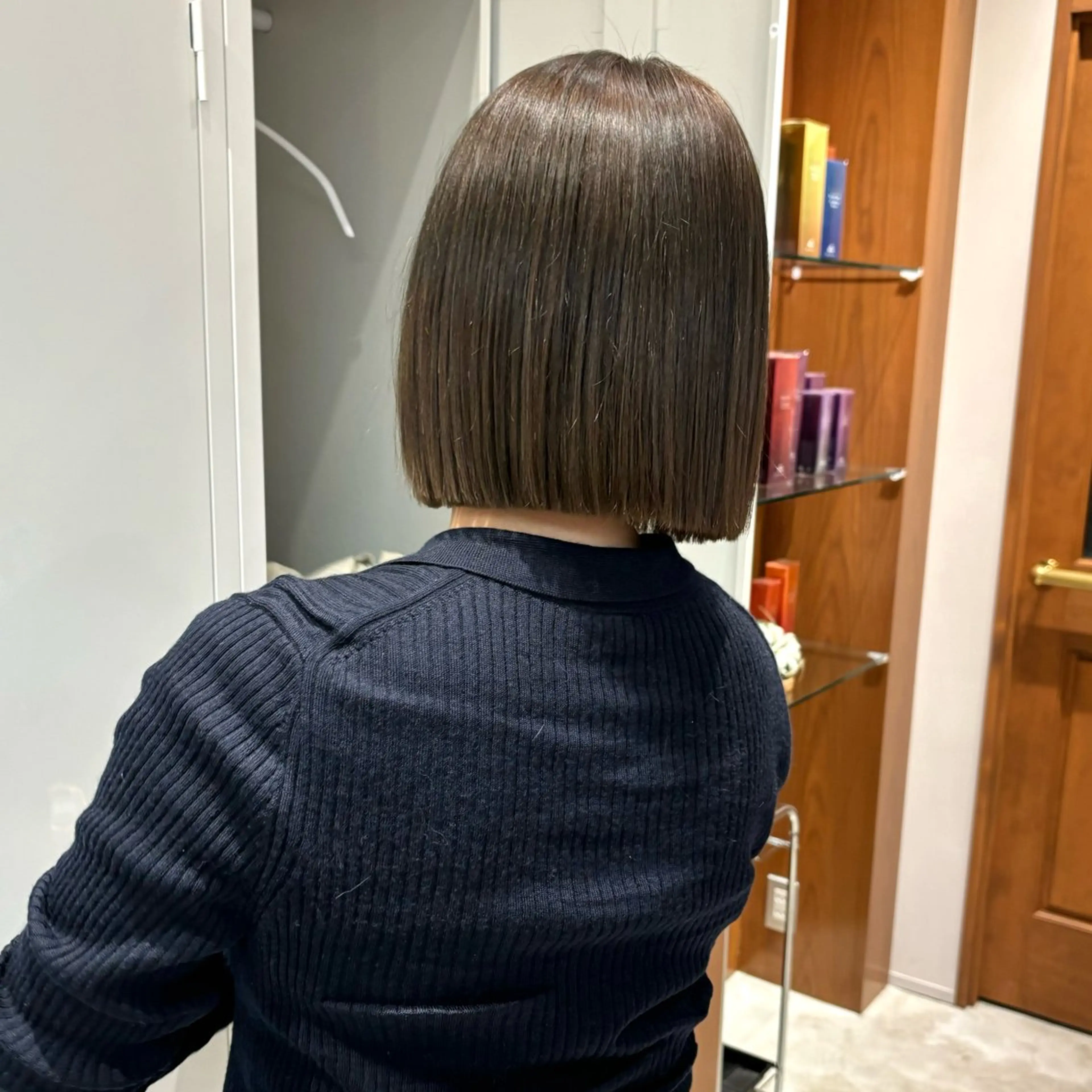 【クセ広がりが気になる方にオススメ】🎀カット+髪質改善ストレート🧴🫧(アイロン施術無し)の写真