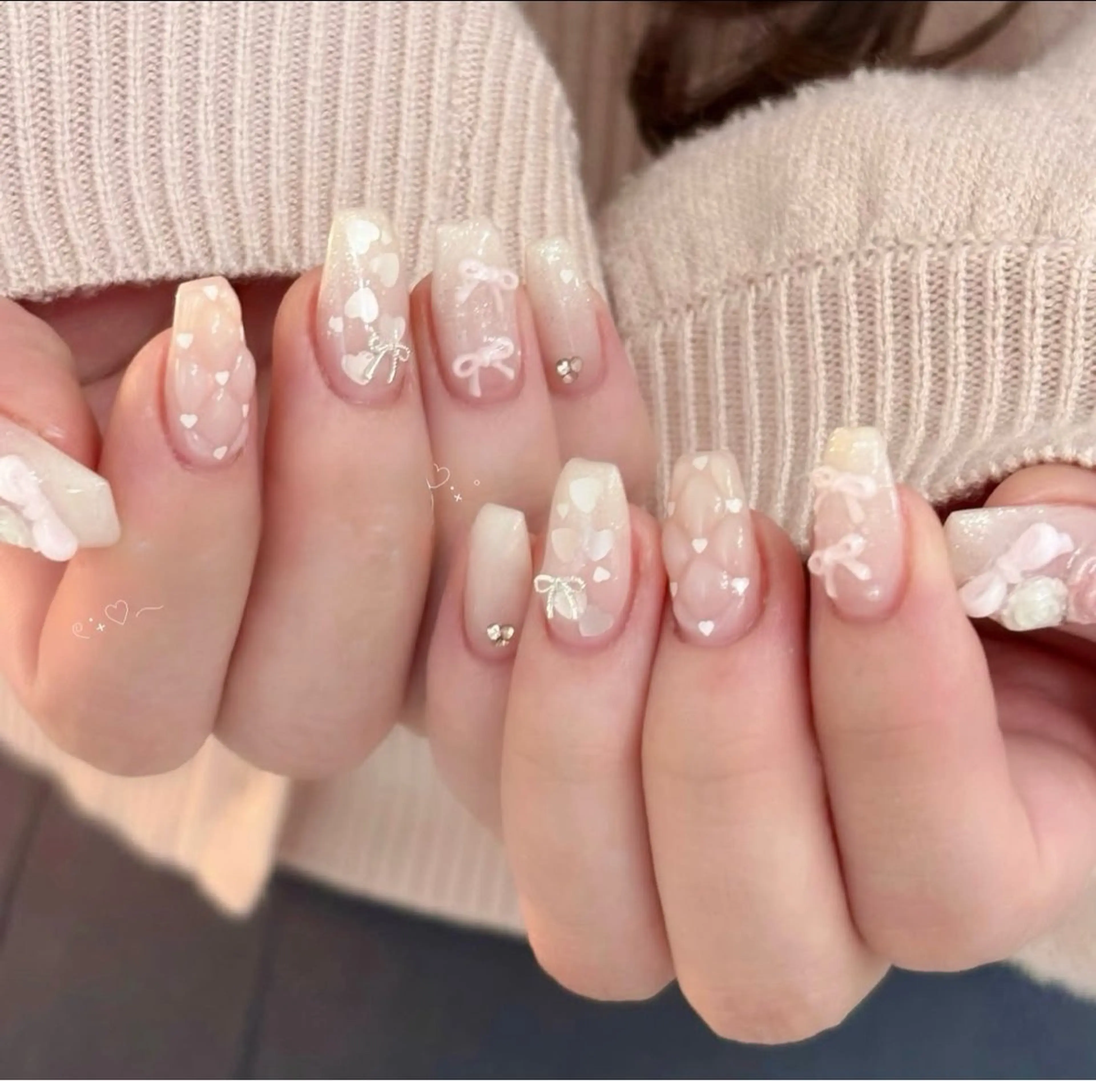 ネイル 韓国ネイル ニュアンスネイル シンプルネイル ワンホンネイル ハンドネイル ハンドケア Nihonthy Nail 新宿所属・Nihonthy Nail 新宿のネイルデザイン