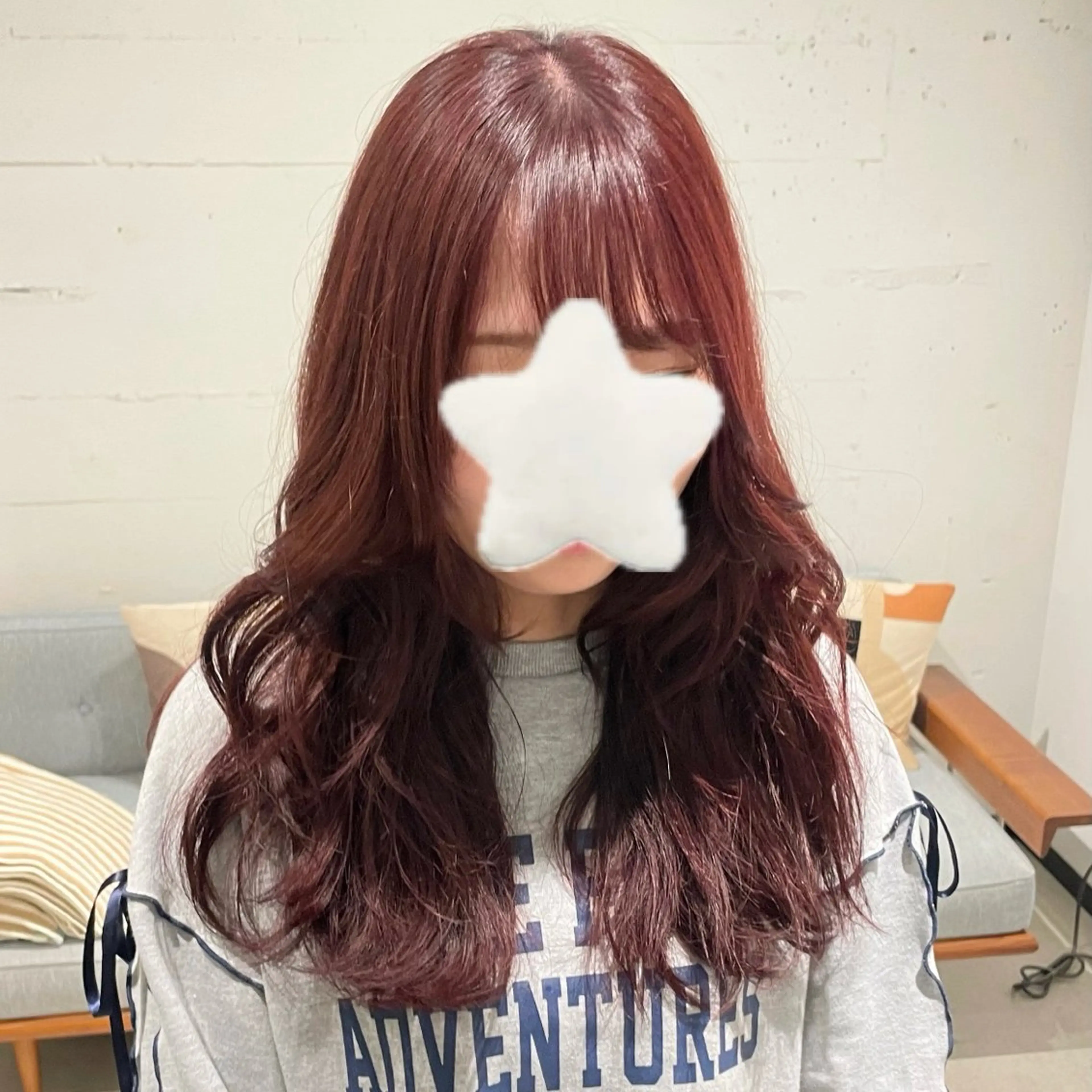 ロング カラー ヘアカラー トリートメント 暖色カラー / rio🐏 / 目黒のヘアスタイル