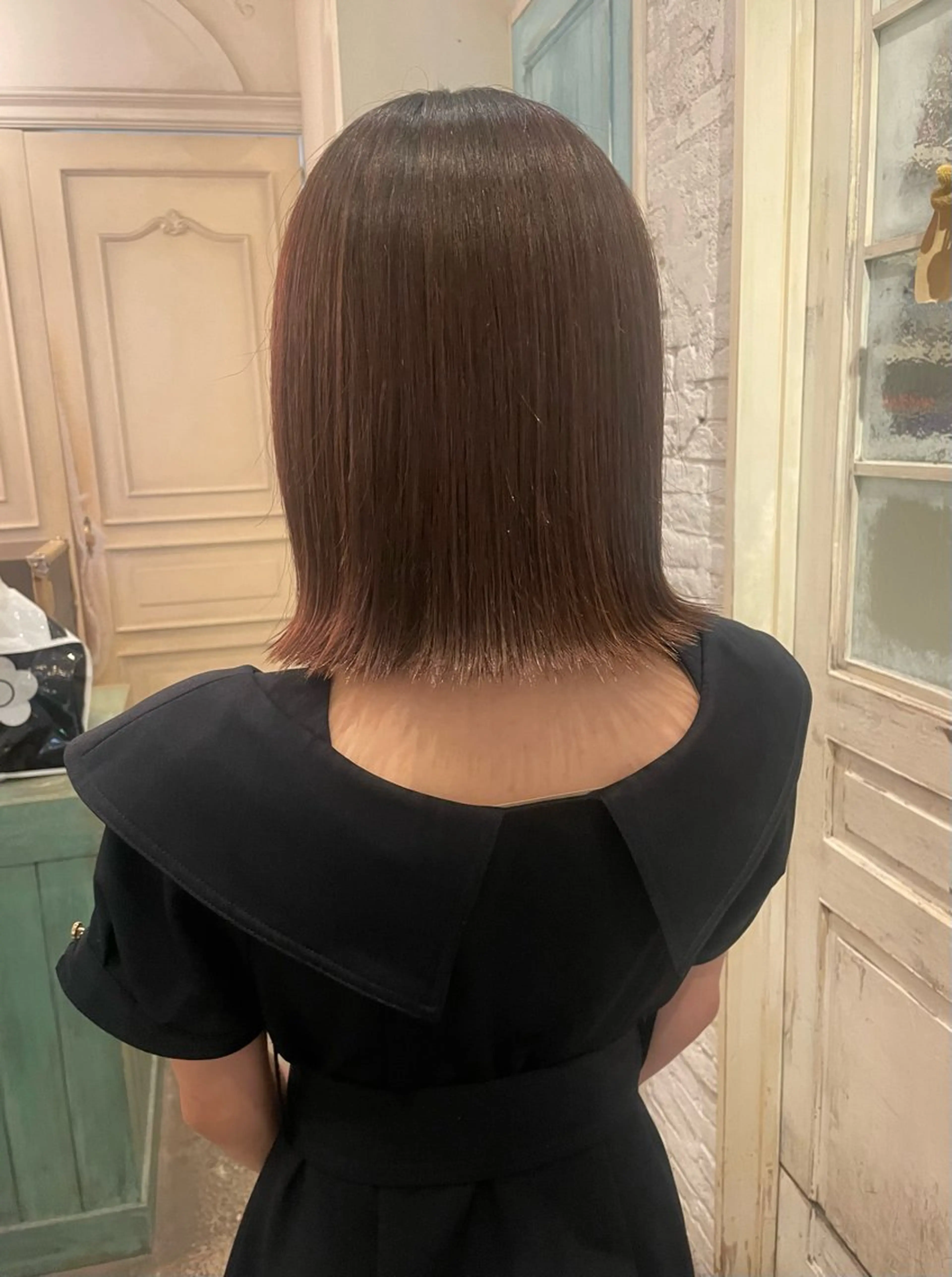 ショート カラー 大久保 詩月のヘアスタイル