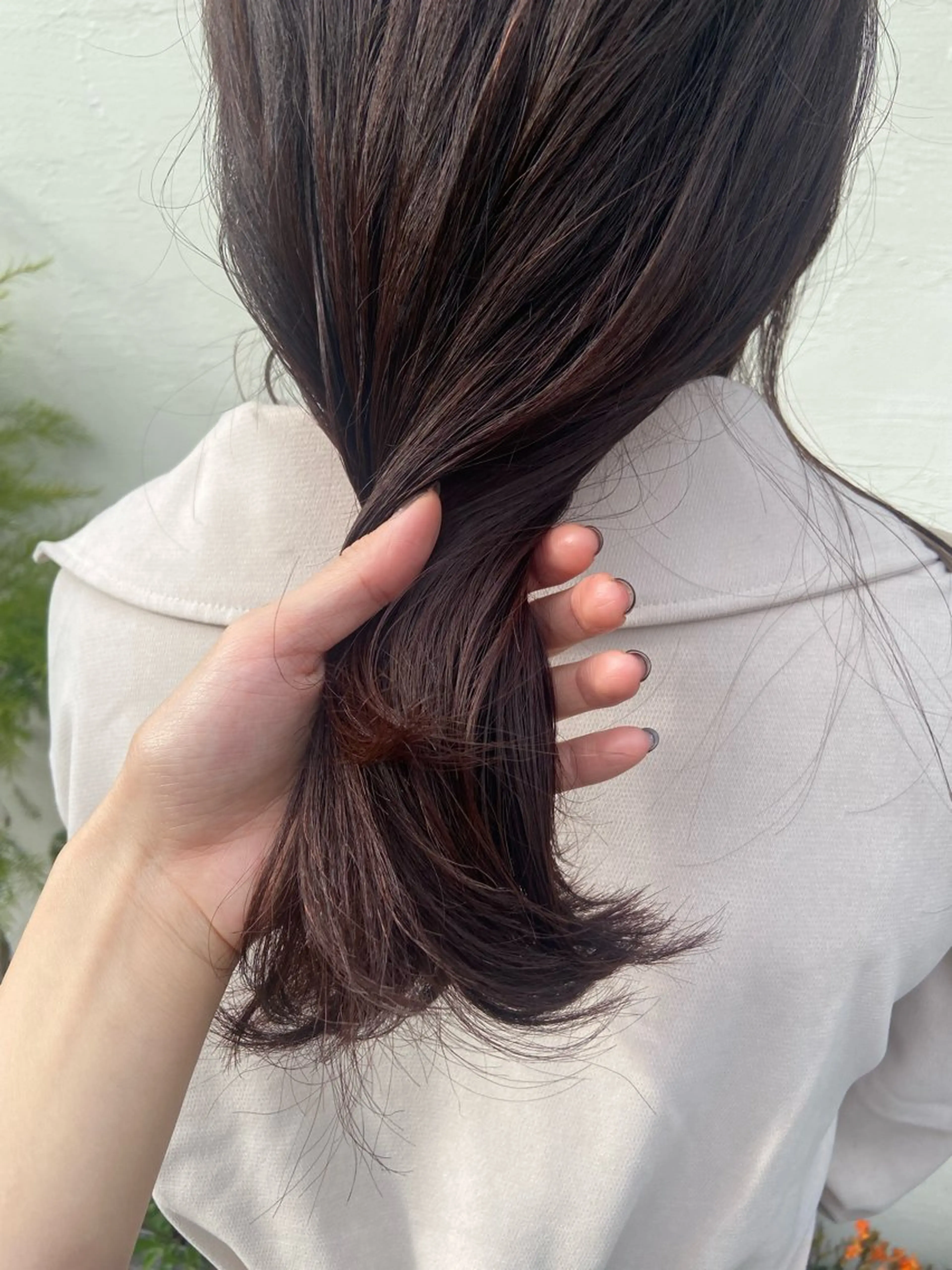 カラー ブラウンカラー ピンクカラー atelier doux dimanche（アトリエ・ドゥー・ディマンシュ）所属・Fukamiレイヤー 透明感カラーのヘアスタイル