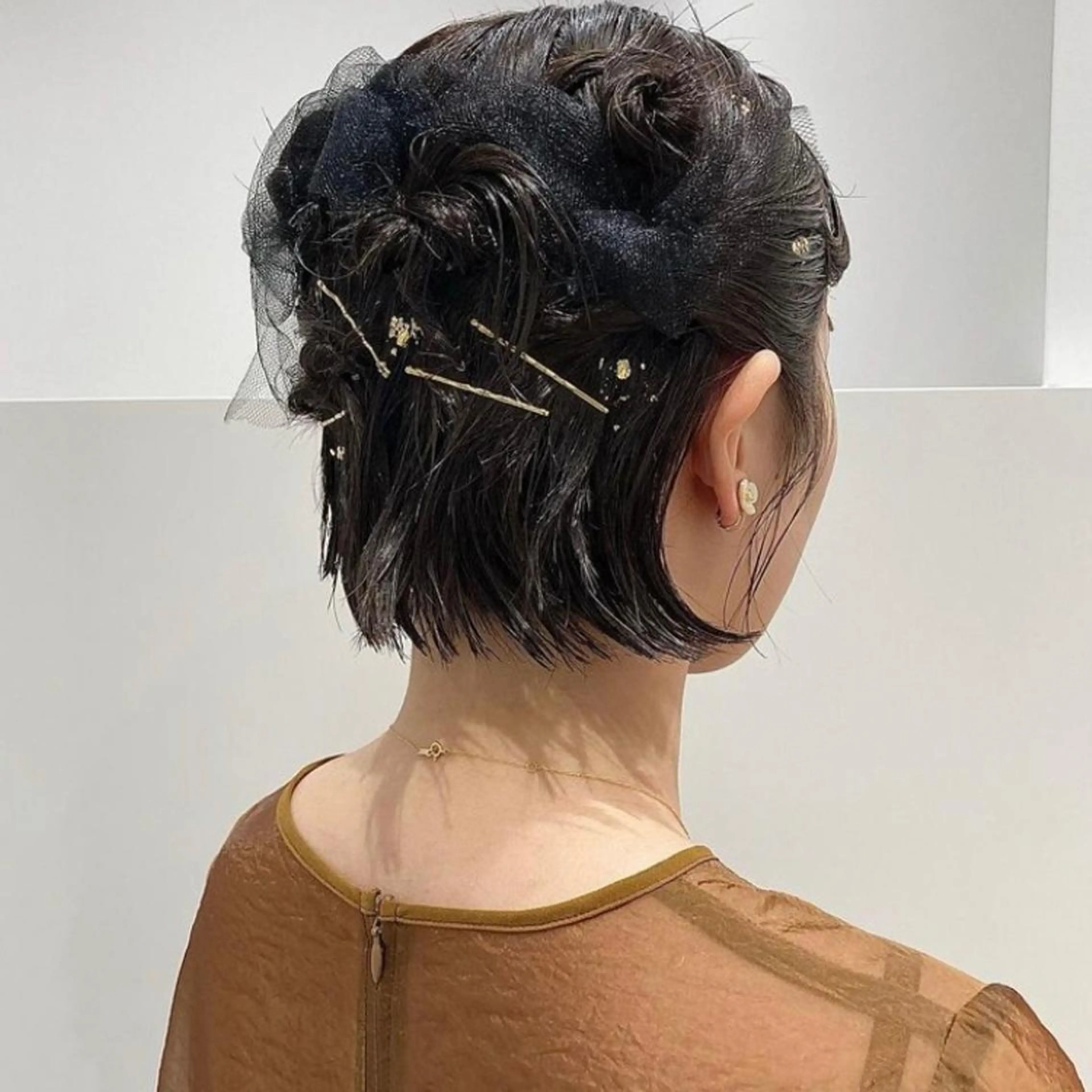 ショート ヘアアレンジ ヘアセット MISUZU🪡 ナチュラルモードのその他イメージ