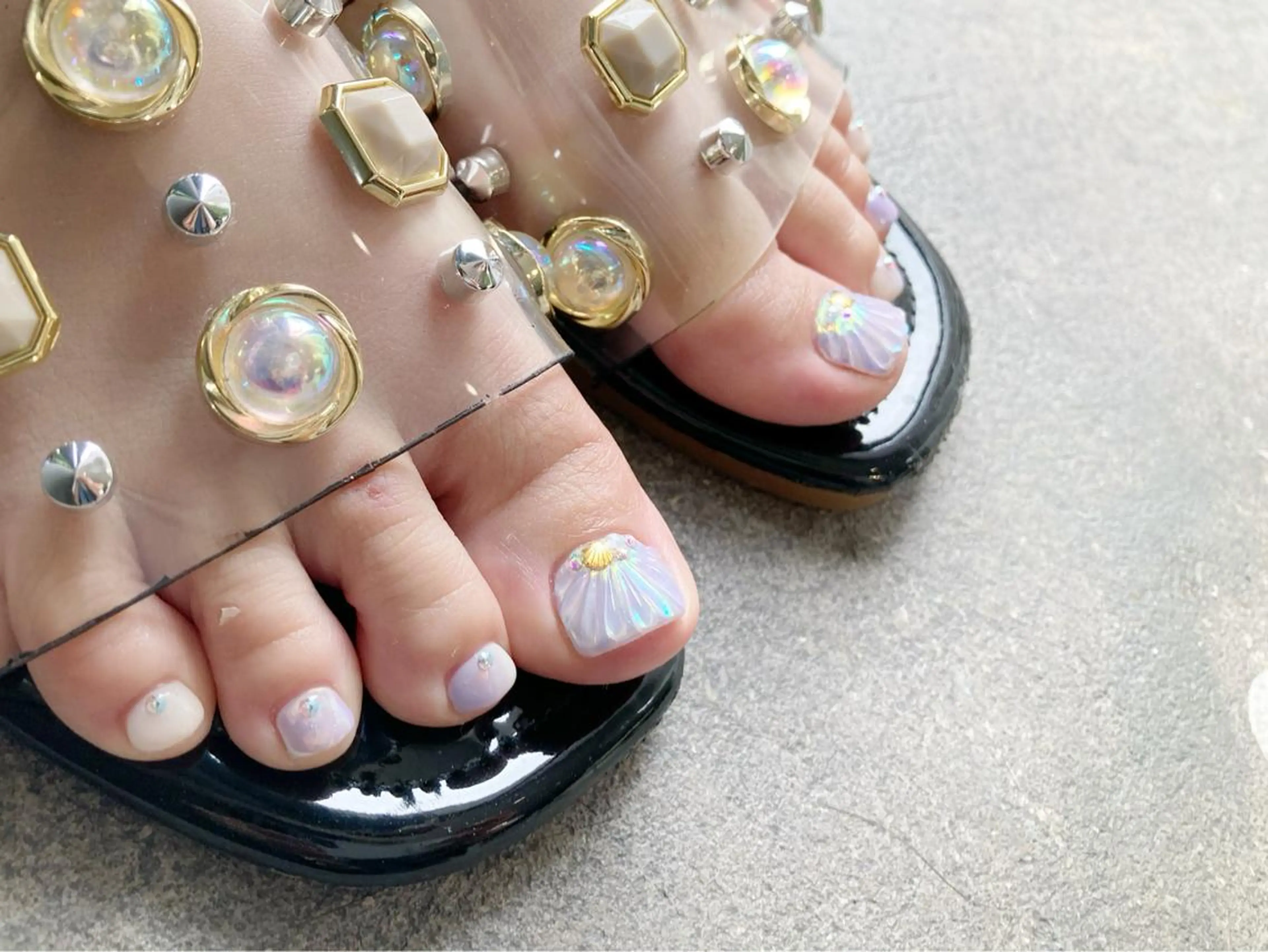 ネイル オーロラネイル eni. by michのネイルデザイン