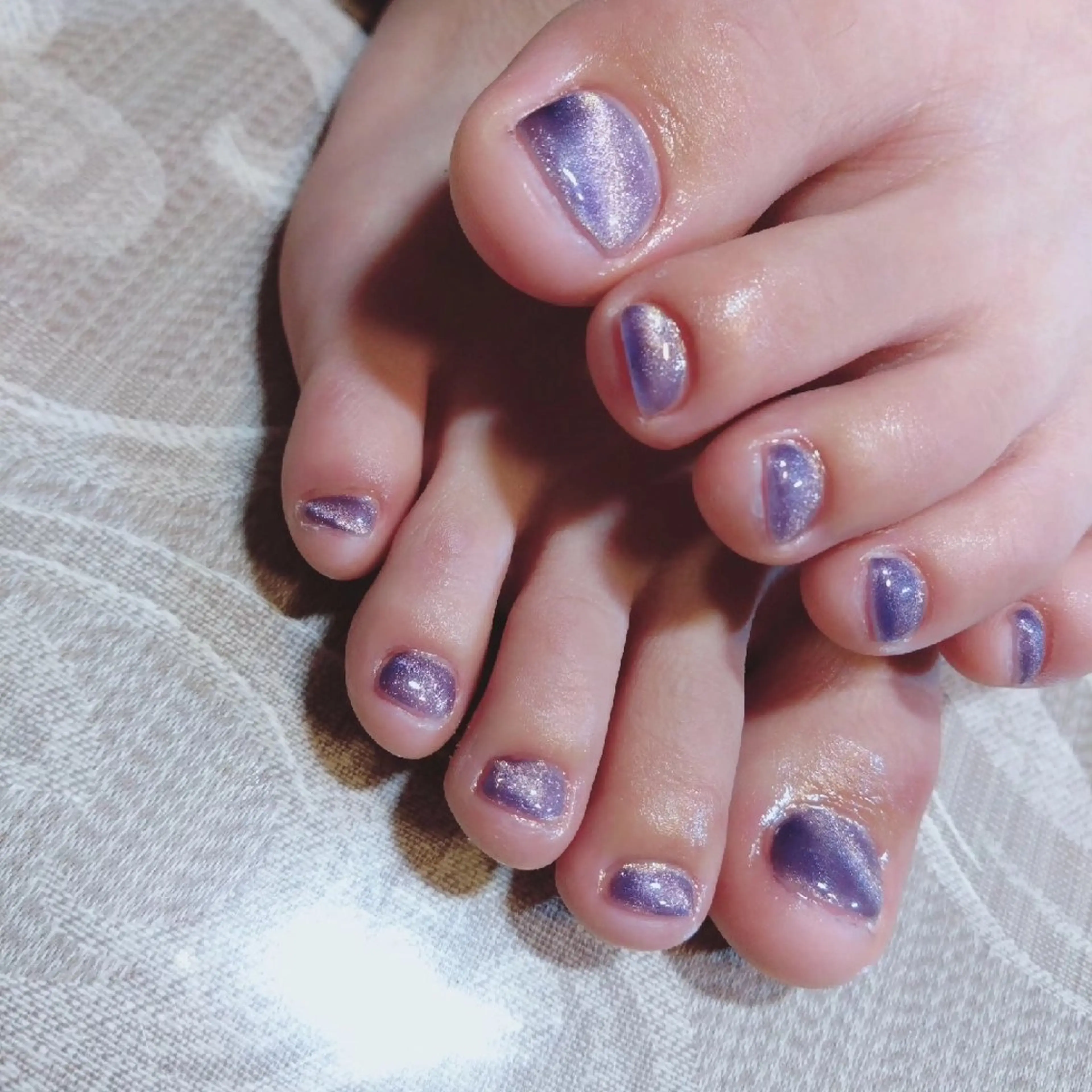 Footꕤ︎︎特殊ジェルワンカラーの写真