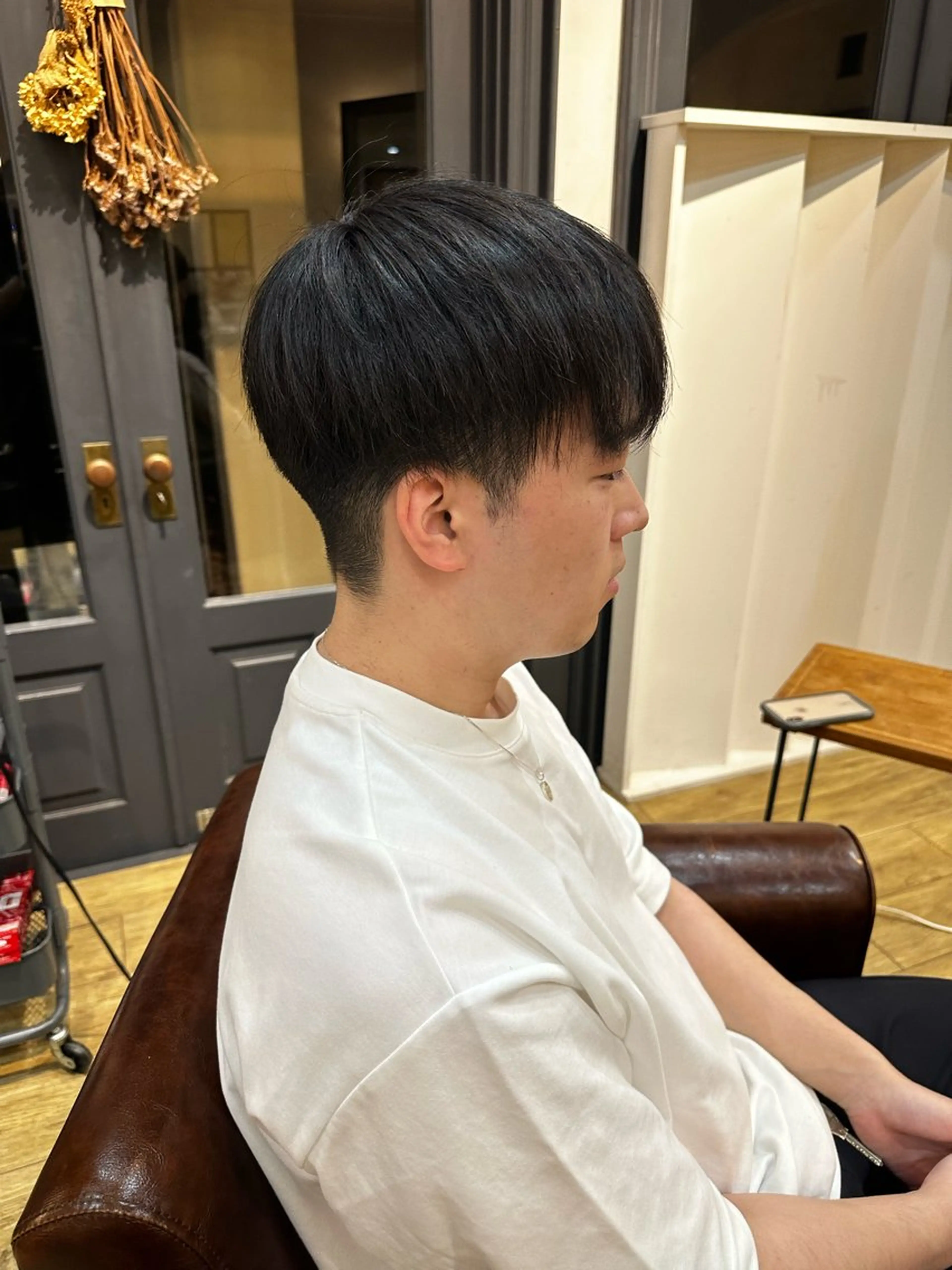 メンズ ツヤ感/透明感カラー /蟹江/harunaのヘアスタイル