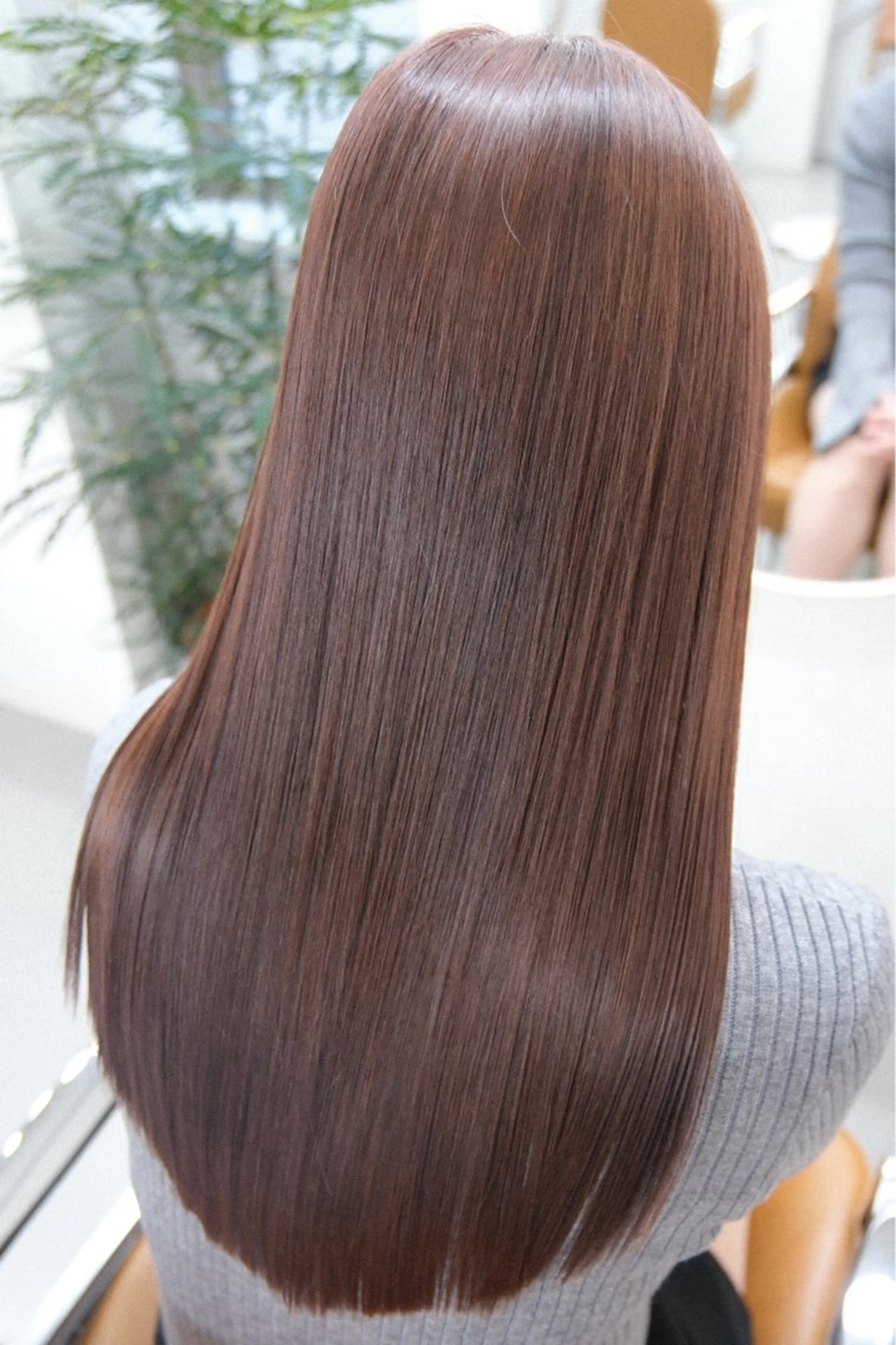 髪質改善カラー＋fab.オリジナル髪質改善TR￥24100→￥19500 （鎖骨下+1100円、胸下+2200円）の写真