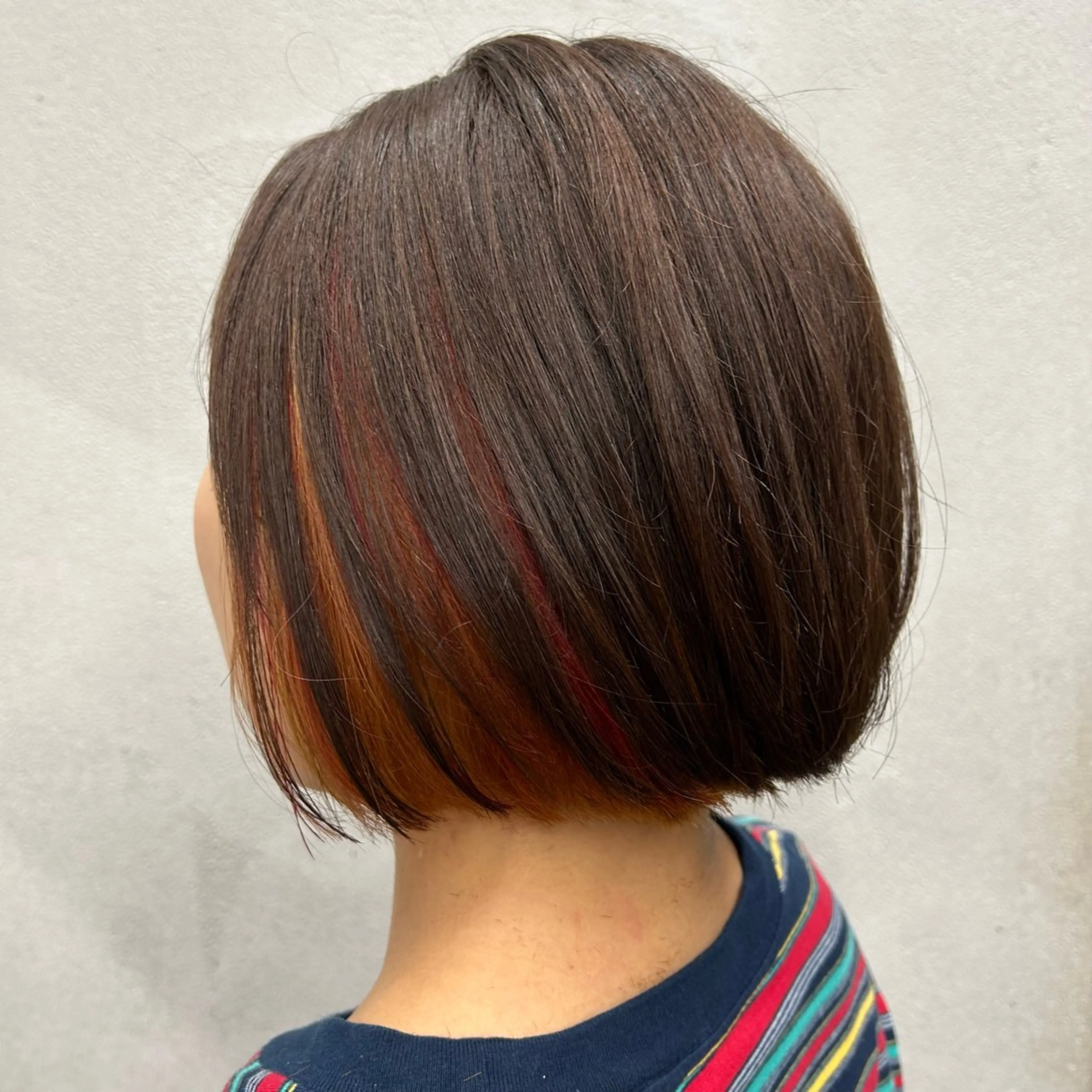 ショート N/デザインカラー 🌿ナギのヘアスタイル