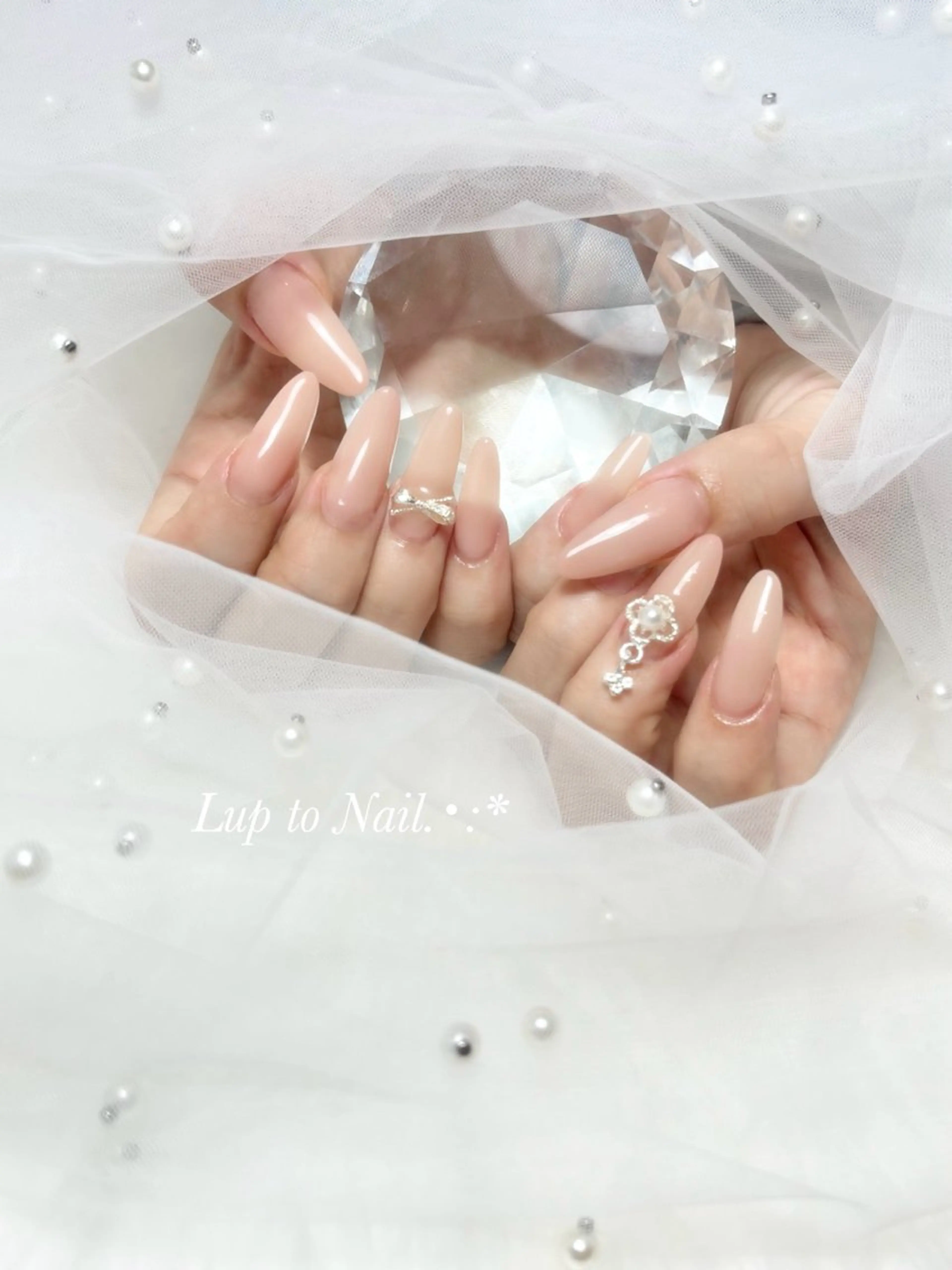 ネイル 春ネイル Lupto　Nail 【リップトゥネイル】のネイルデザイン