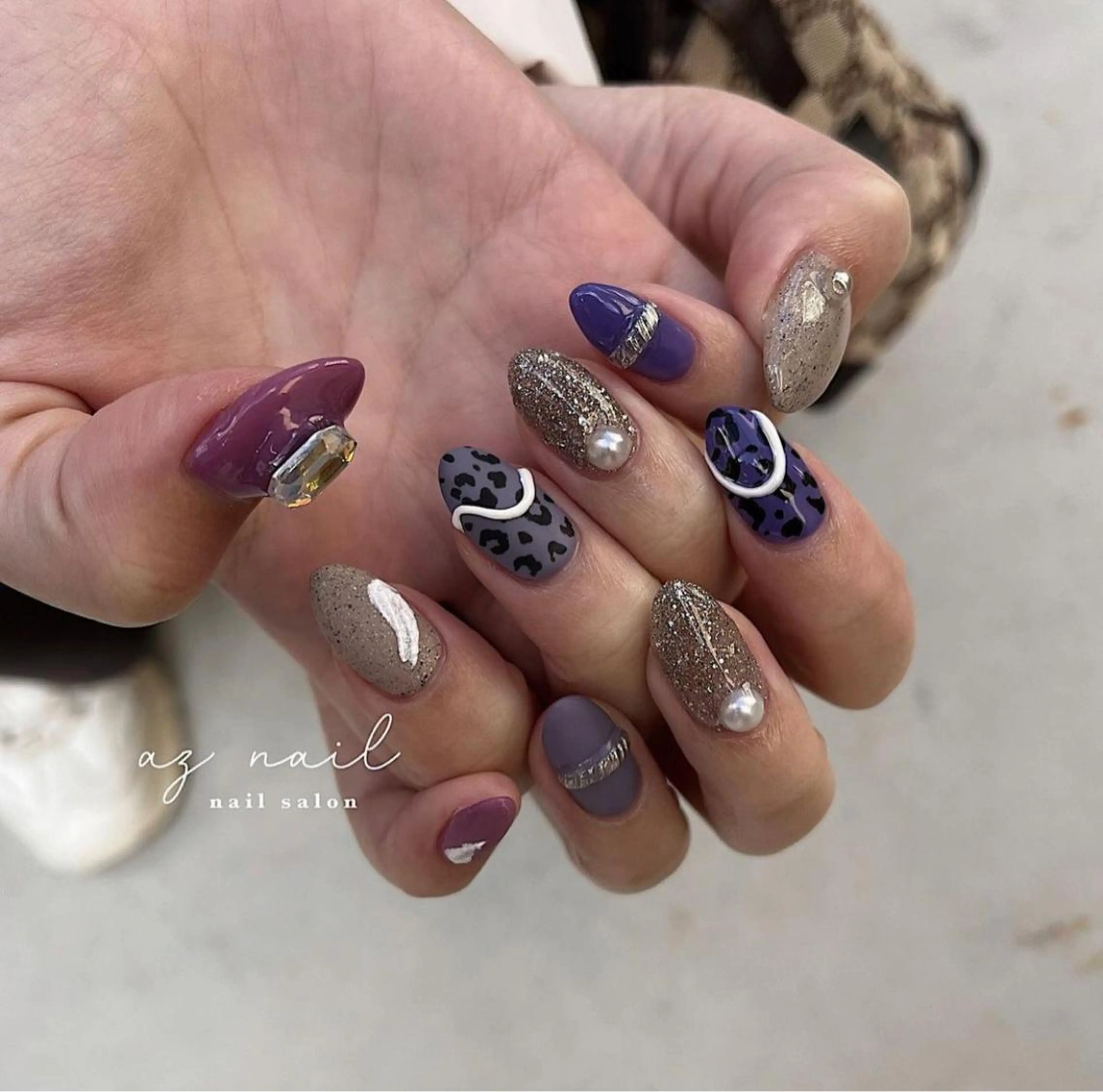 ネイル 井上 梓のネイルデザイン