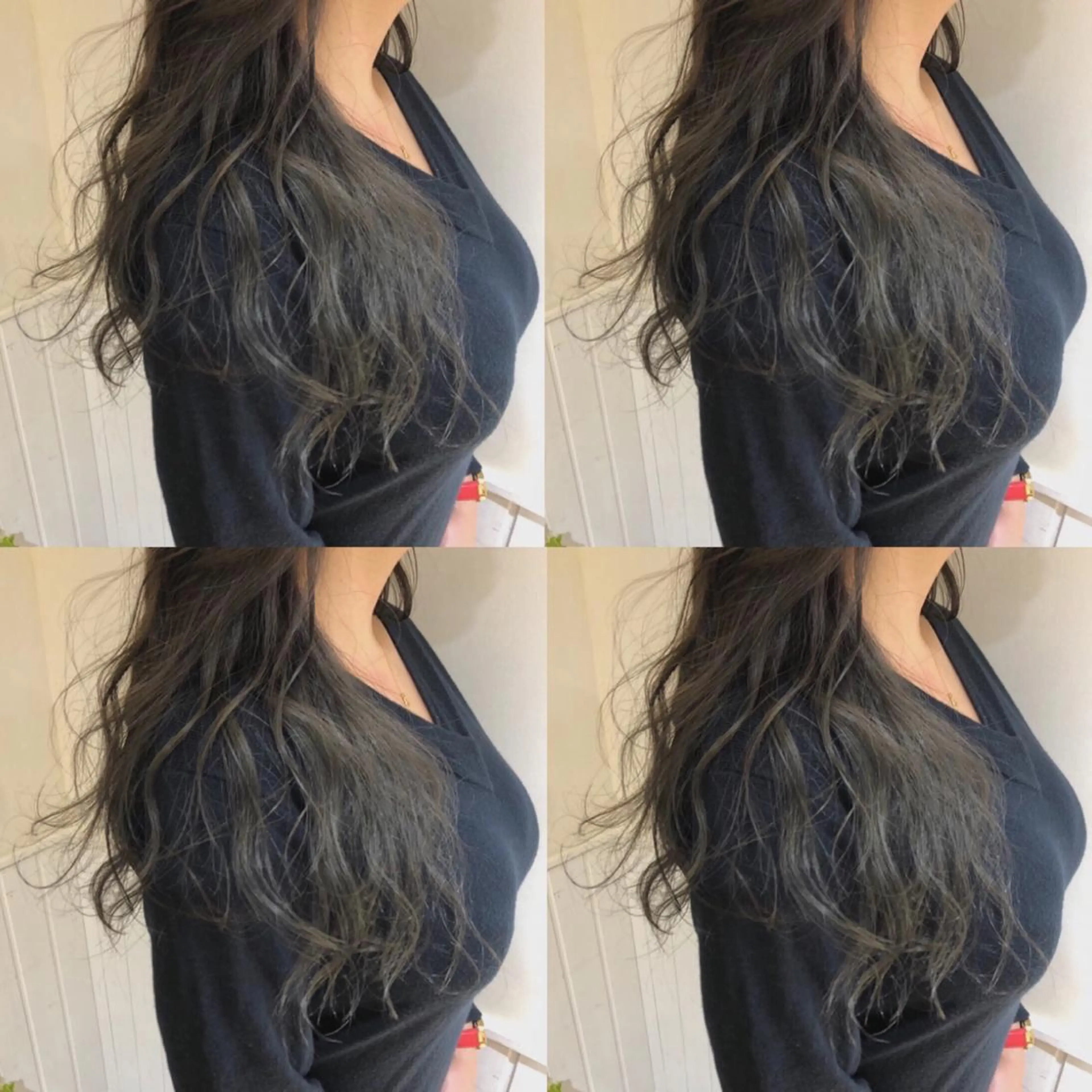 ロング カラー 🤎ベージュカラー 🐶メンズパーマのヘアスタイル