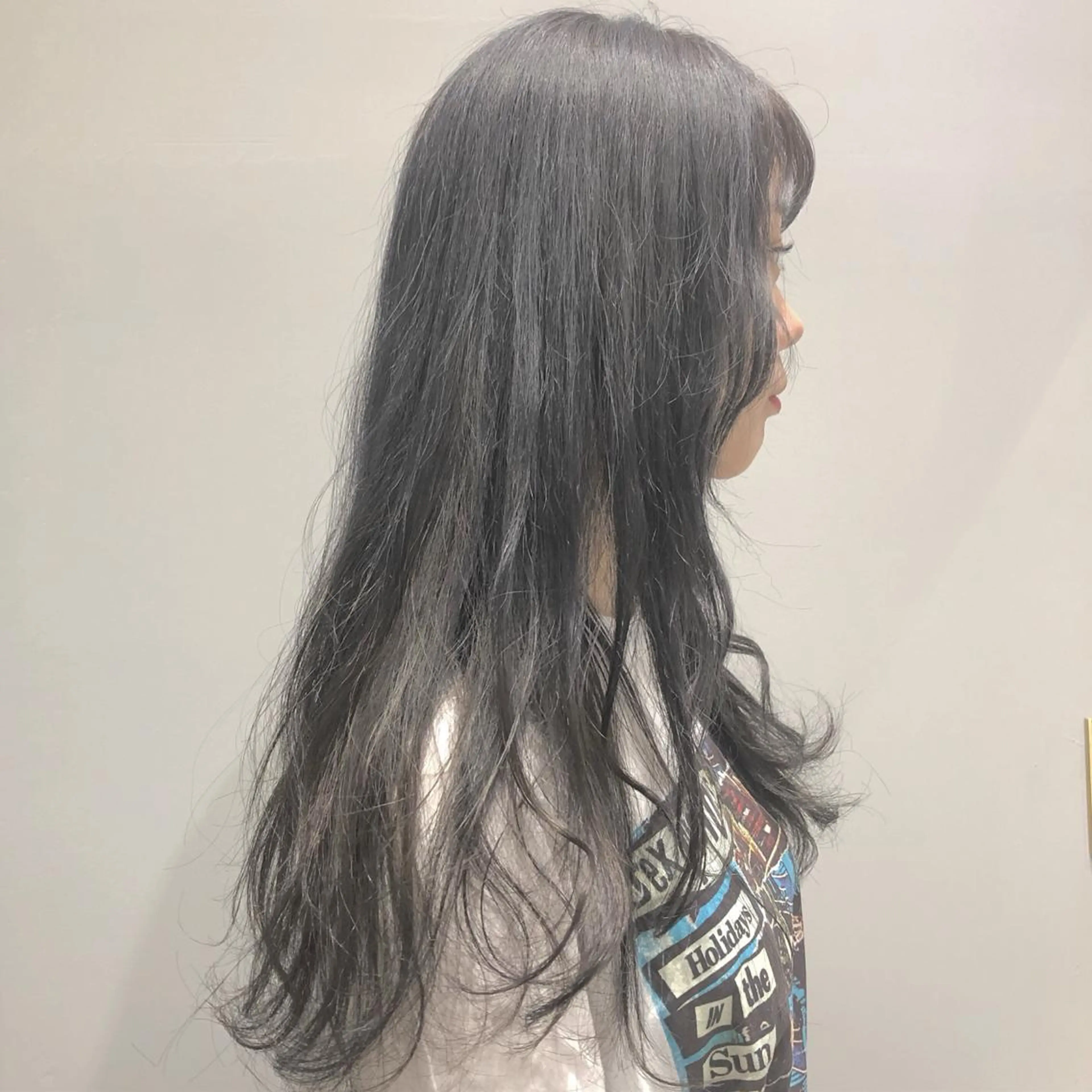 ロング カラー ヘアアレンジ 吉野 優子のマツエク・マツパデザイン