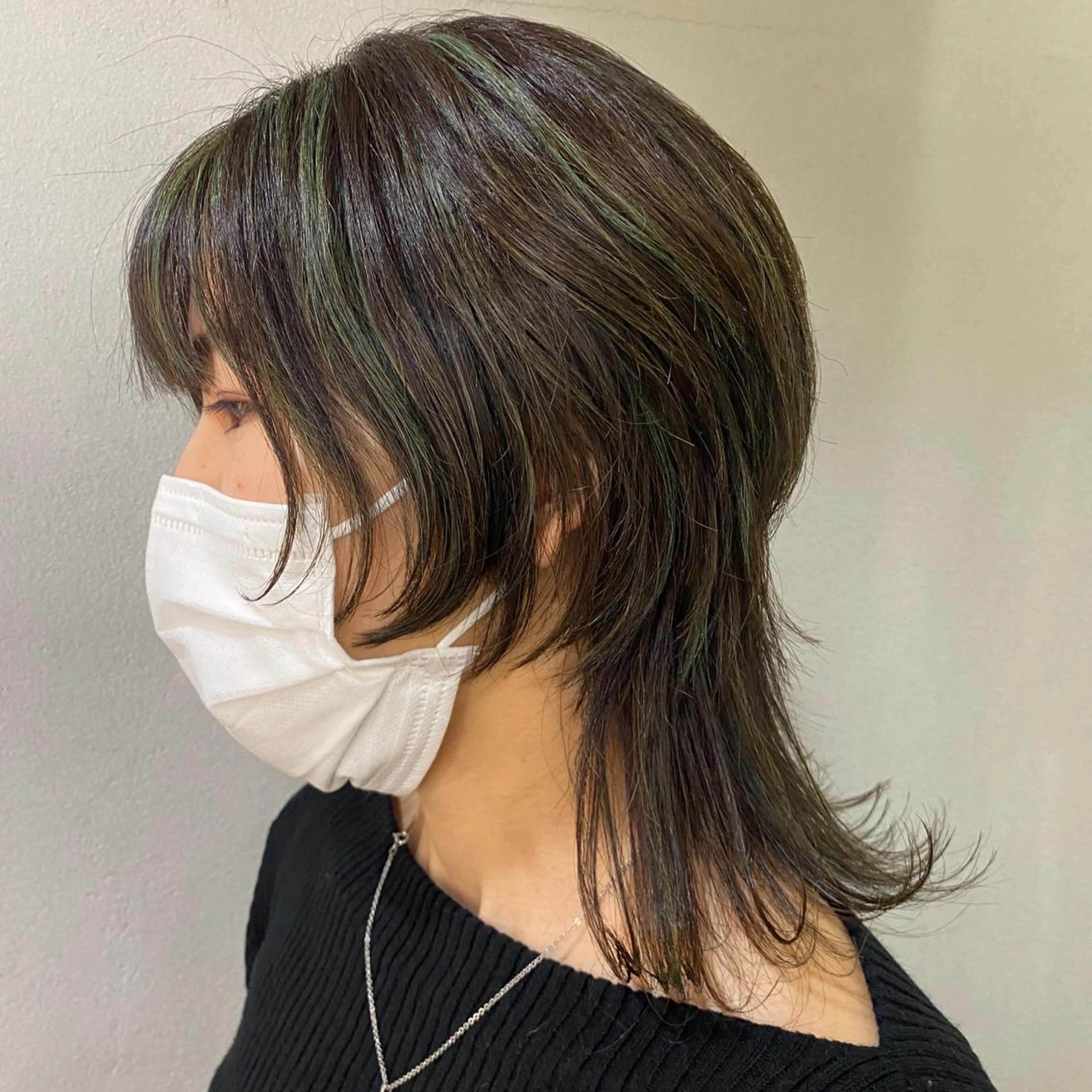 ロング カラー 舟橋 りんかのヘアスタイル