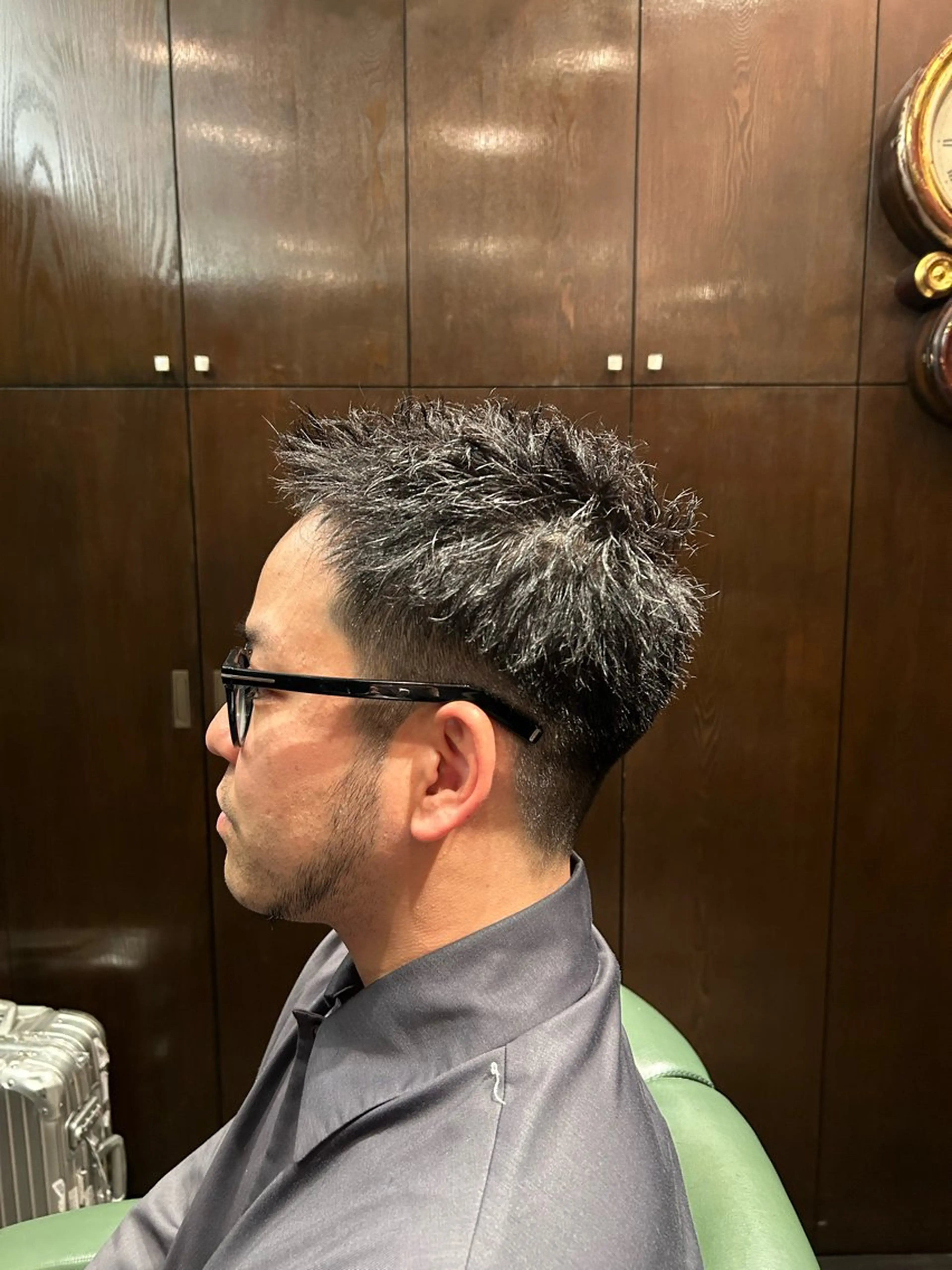 ショート メンズ カット ヘアセット マスダ コウのヘアスタイル