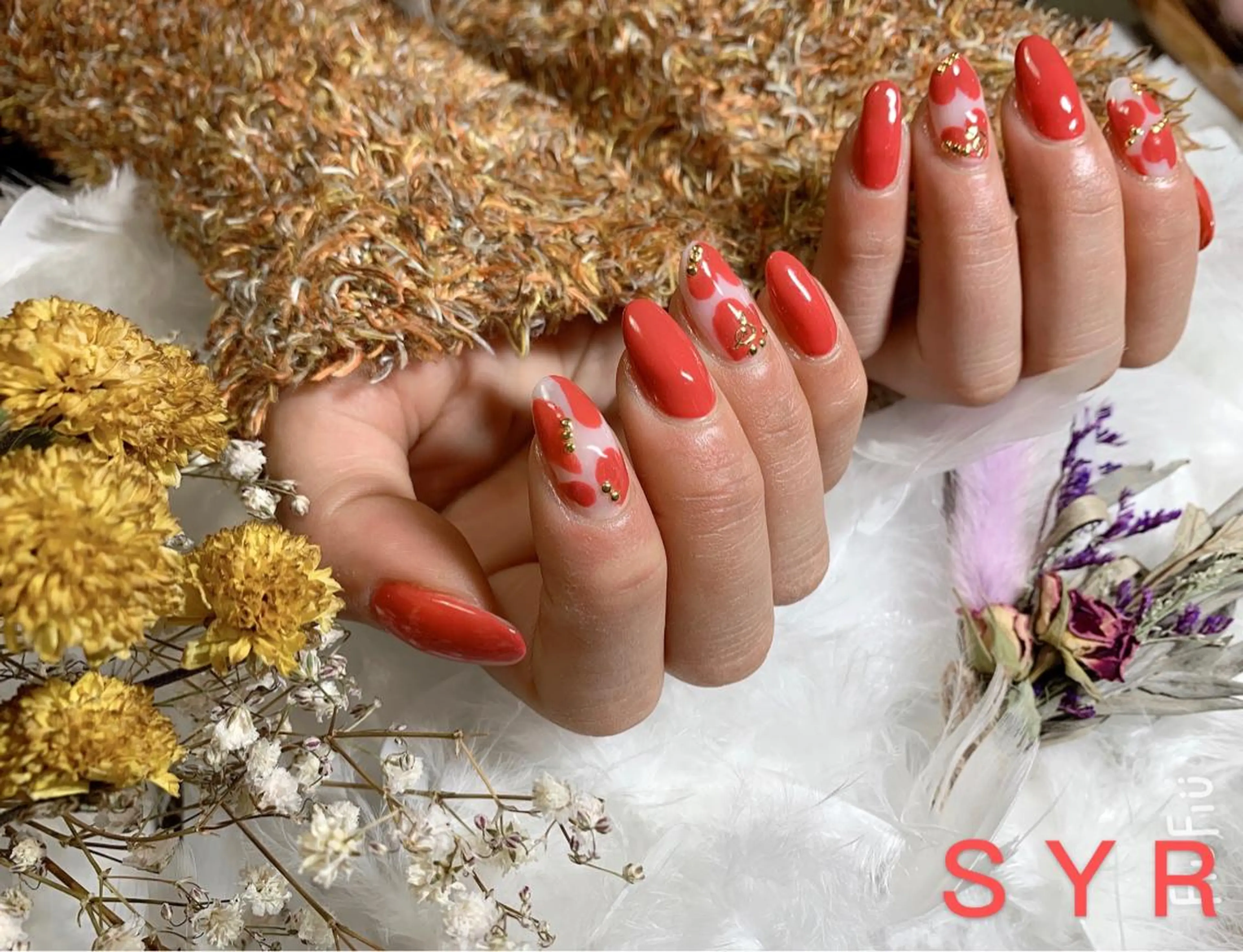 ネイル バレンタイン ハンドネイル SYR所属・SYR nail salonのネイルデザイン
