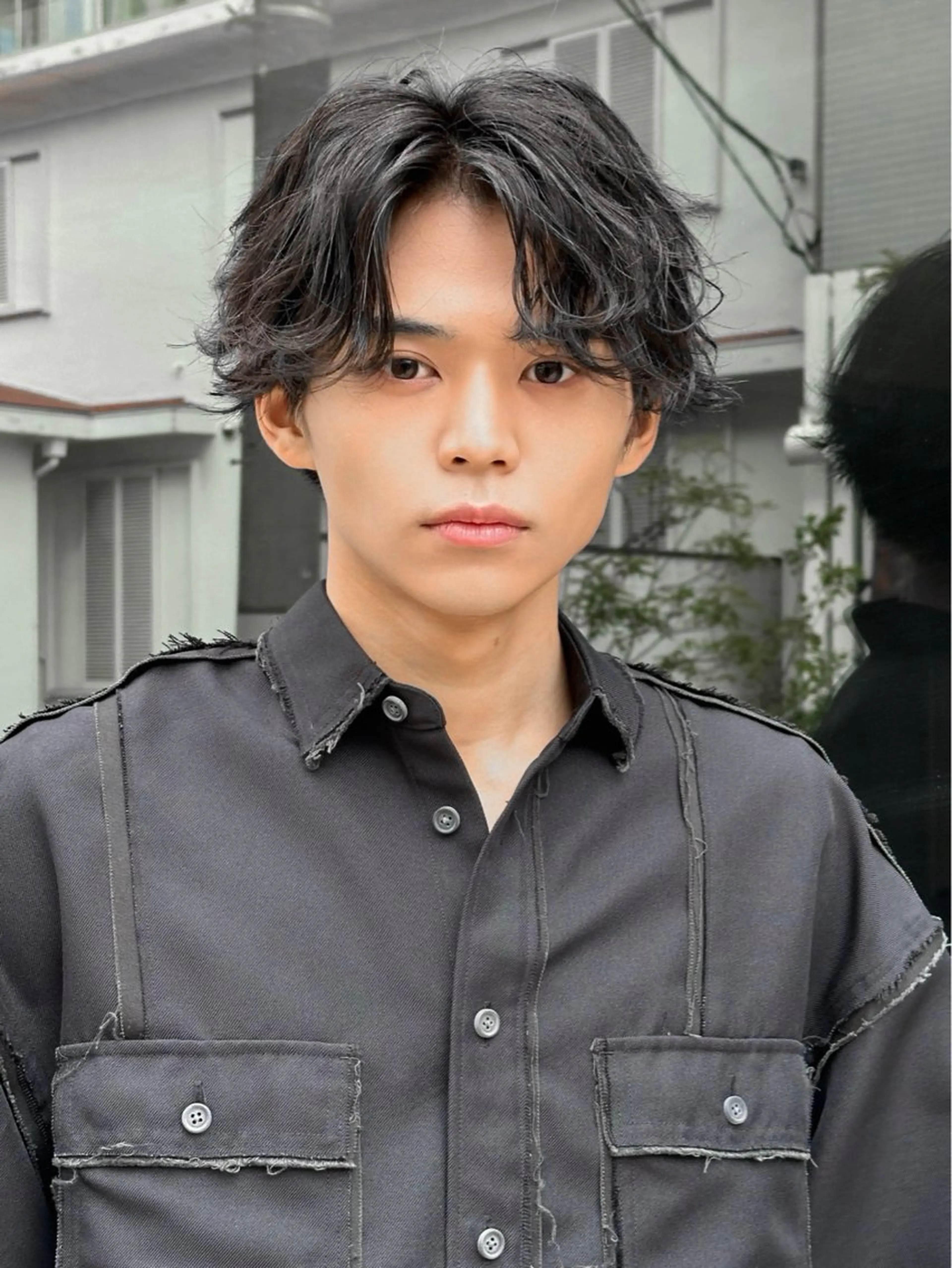 ショート パーマ スパイラルパーマ ACES所属・メンズ/渋谷/ かわかみひかるのヘアスタイル