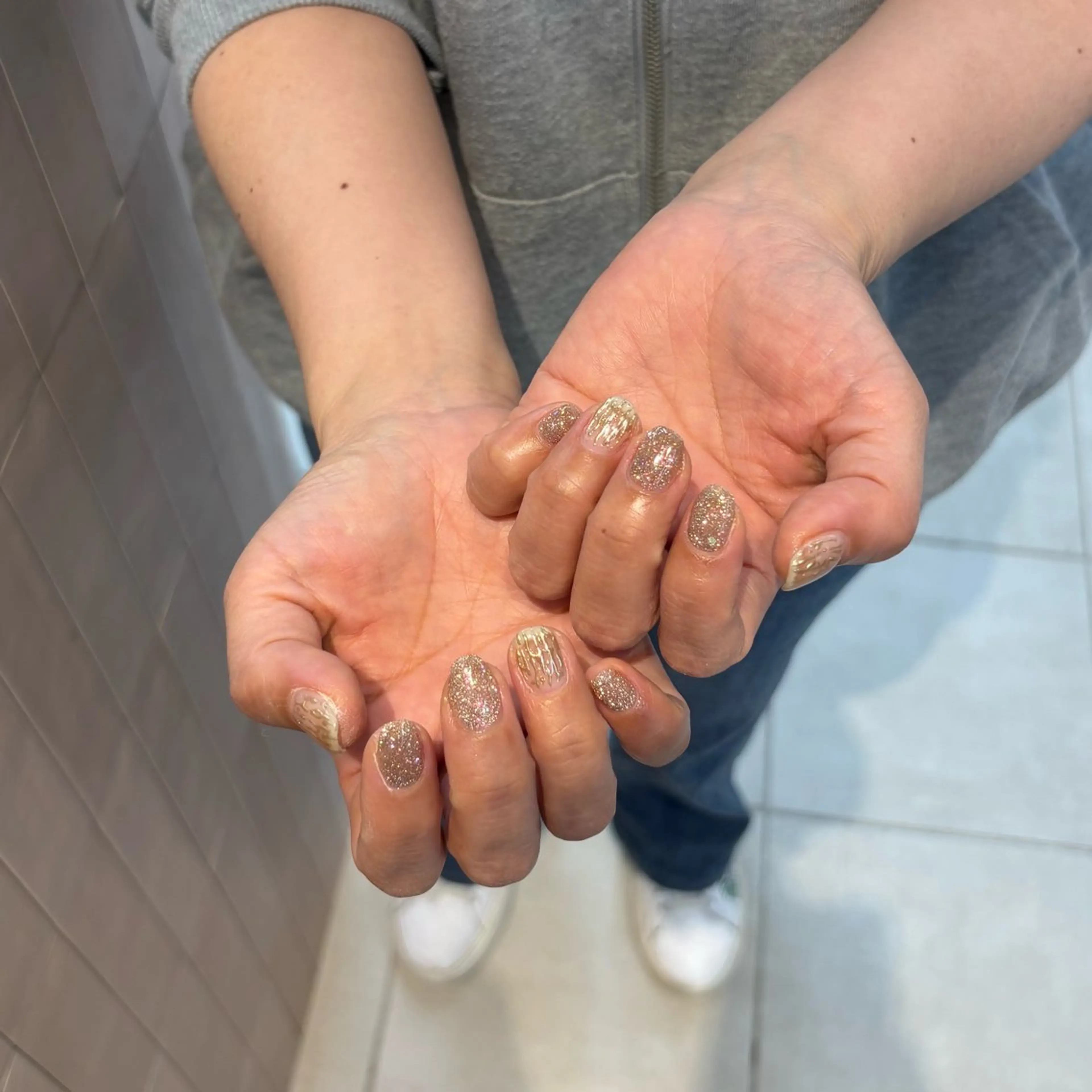 ネイル フラッシュネイル ハンドネイル baby yukinoのネイルデザイン