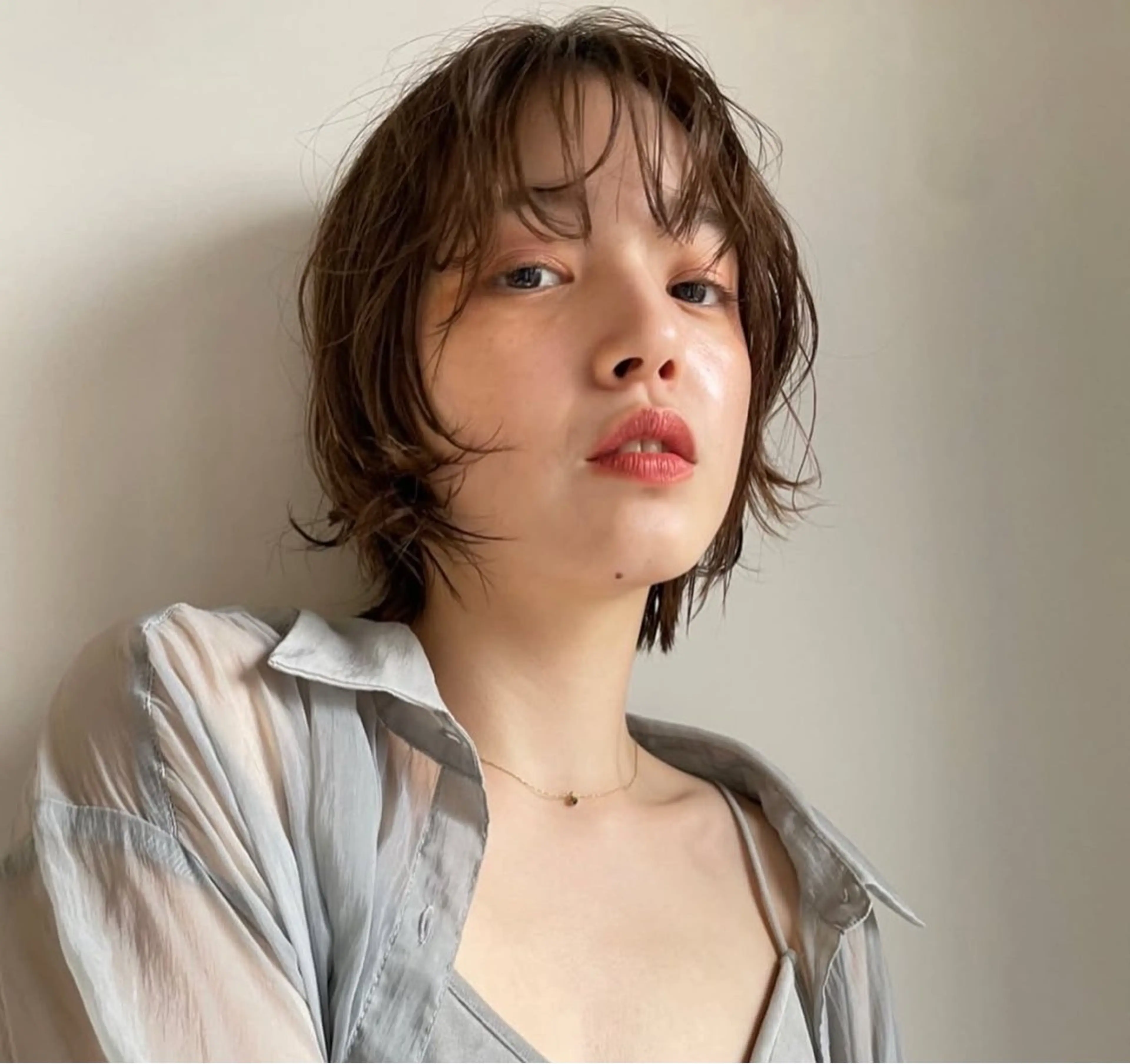 ショート カラー 祐川 愛希のヘアスタイル