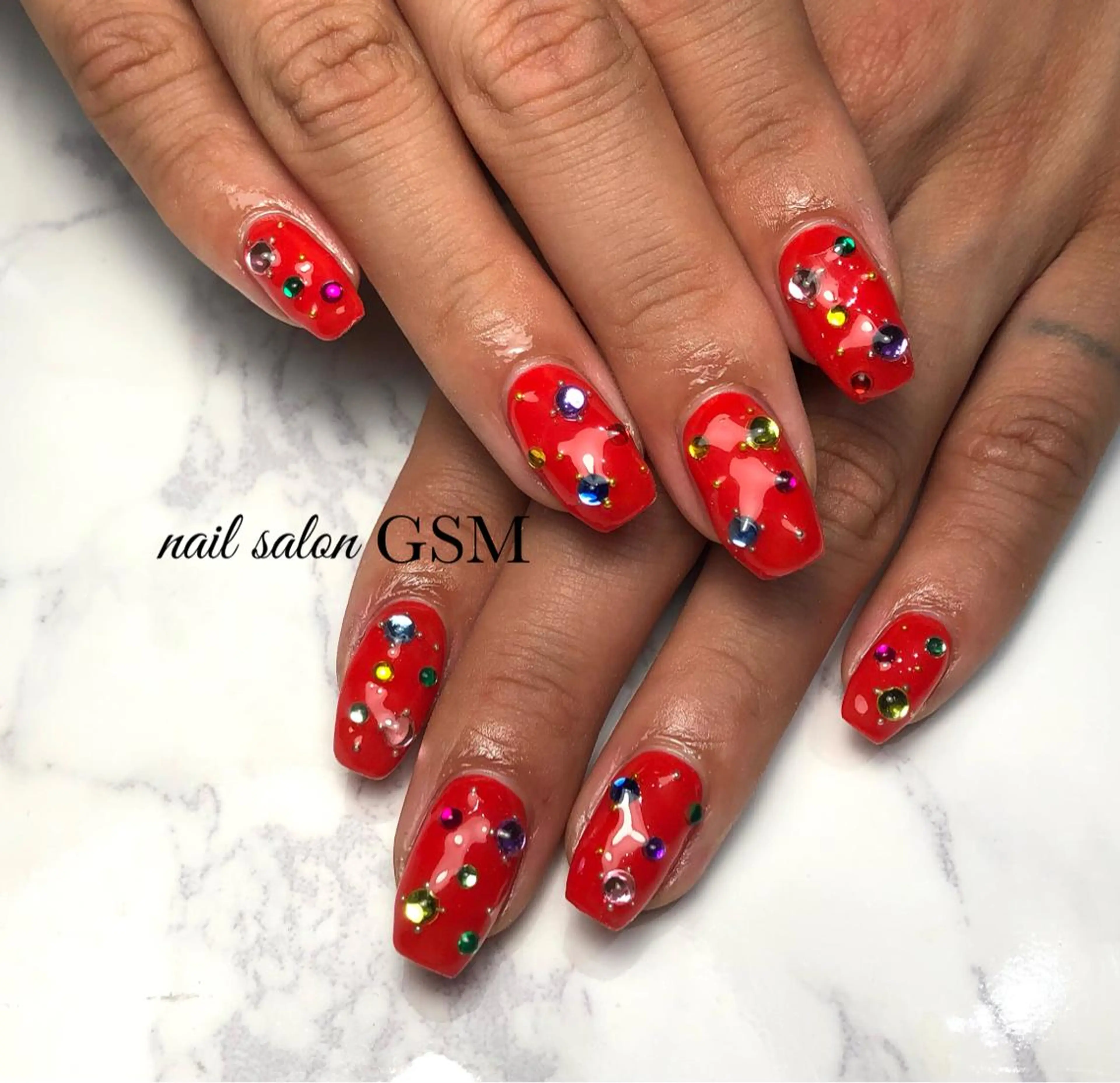 ネイル 冬ネイル クリスマス nail salon GSMのネイルデザイン