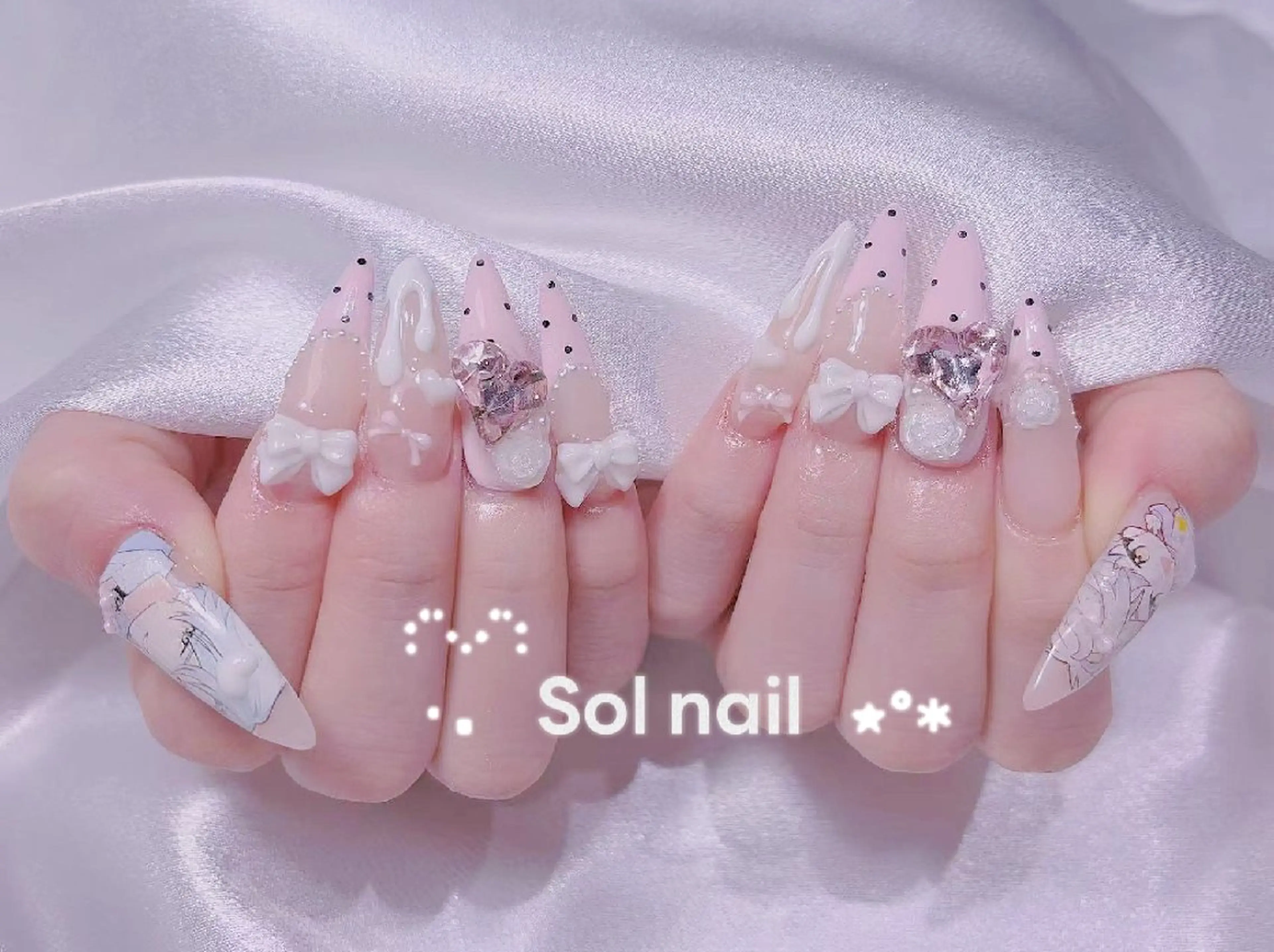 ネイル ハンドネイル ハンドケア パラジェル&フィルイン取り扱いサロンSol Nail所属・Sol Nail ミネのネイルデザイン