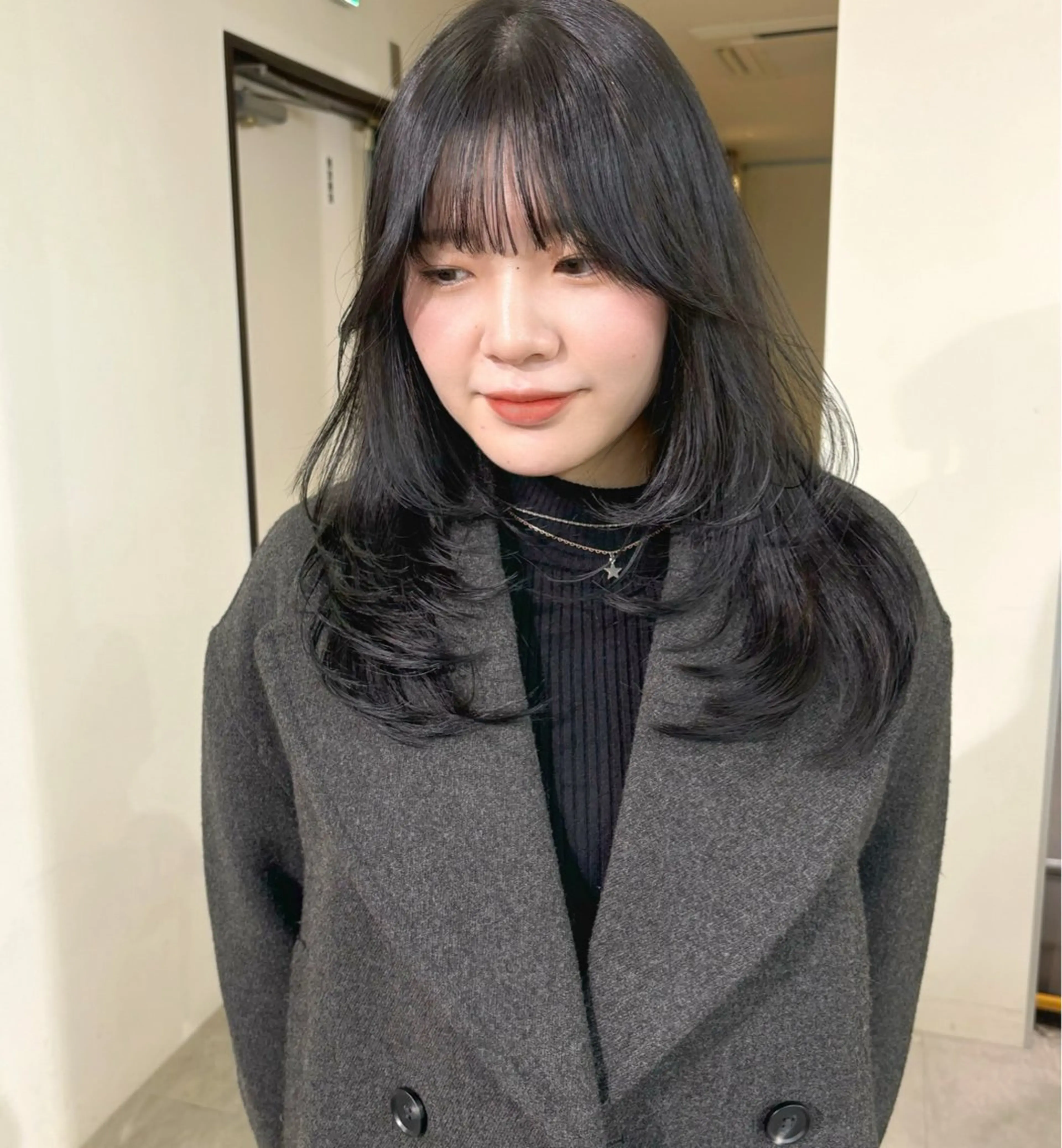 ロング カラー ブリーチ 透明感カラー ブリーチなしカラー レイヤーカット mizuki/ピンク ベージュ.レイヤーのヘアスタイル