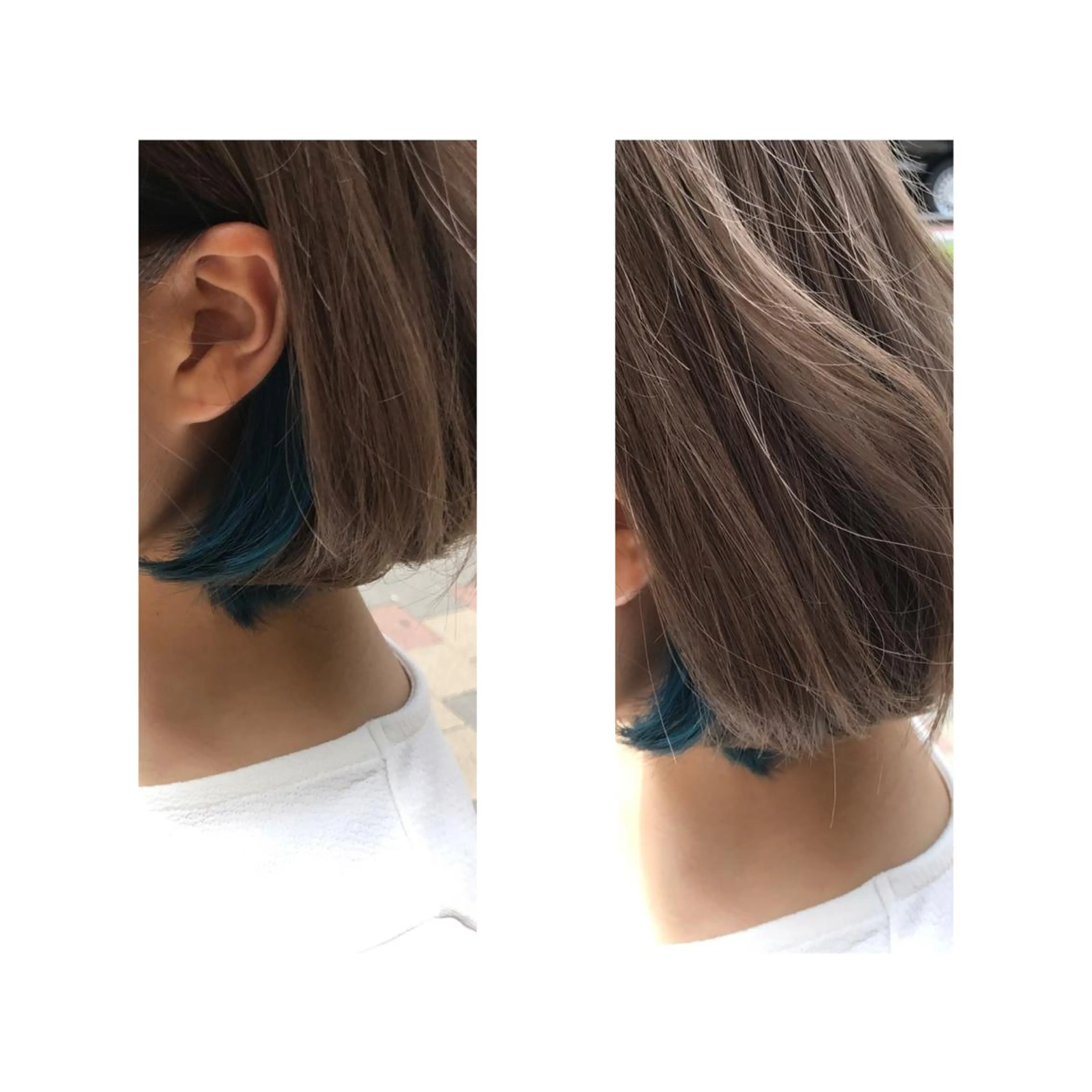 ミディアム カラー ブルーカラー 💎✨️NoVal by siestaのヘアスタイル