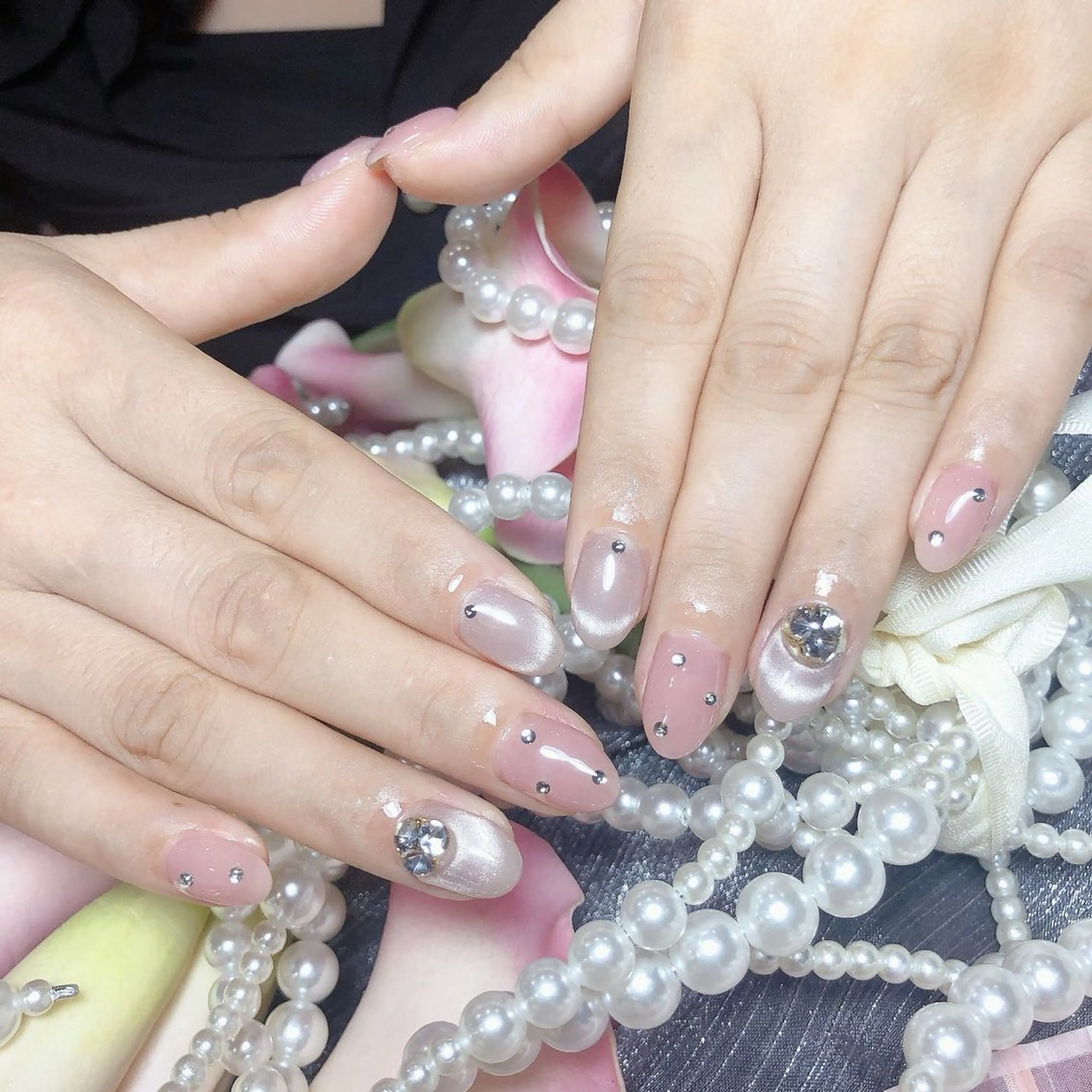 ネイル 持ち込み mo moのネイルデザイン