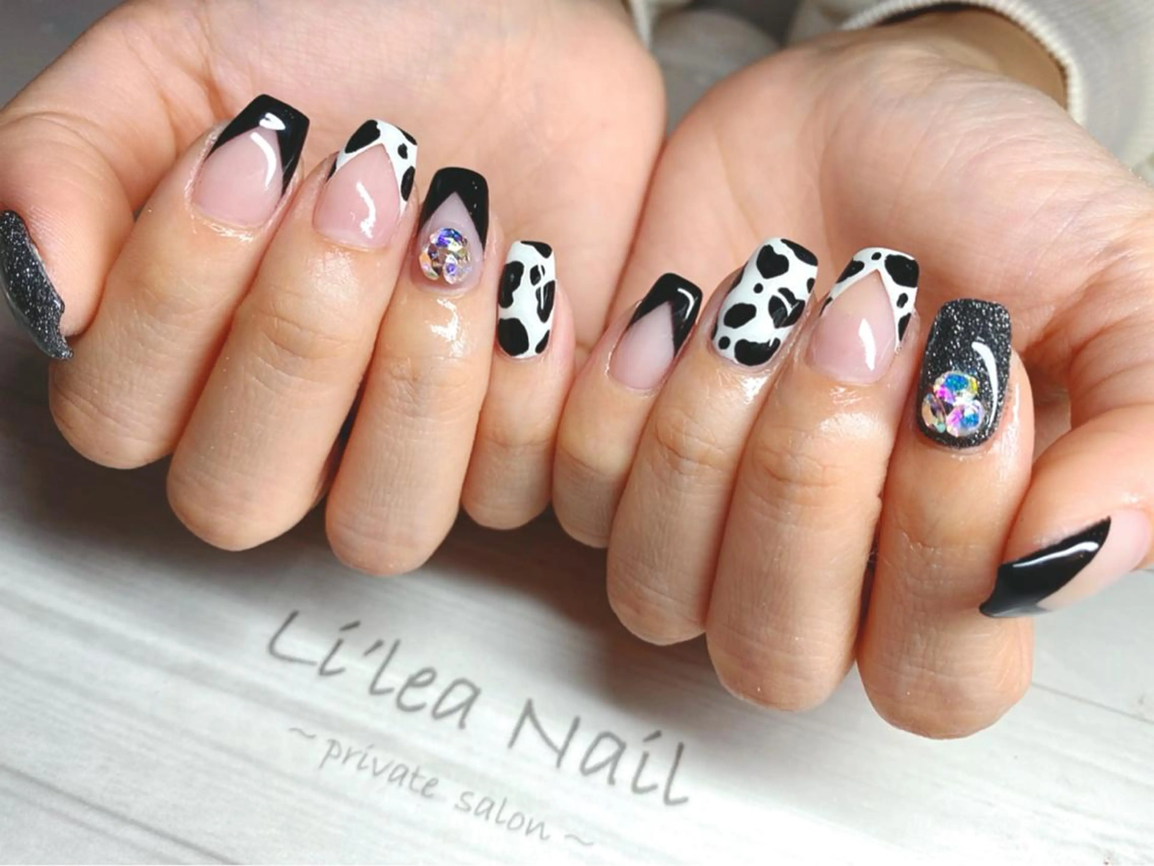 ネイル フラッシュネイル ラメ(グリッター) Li'leaNail AINAのネイルデザイン