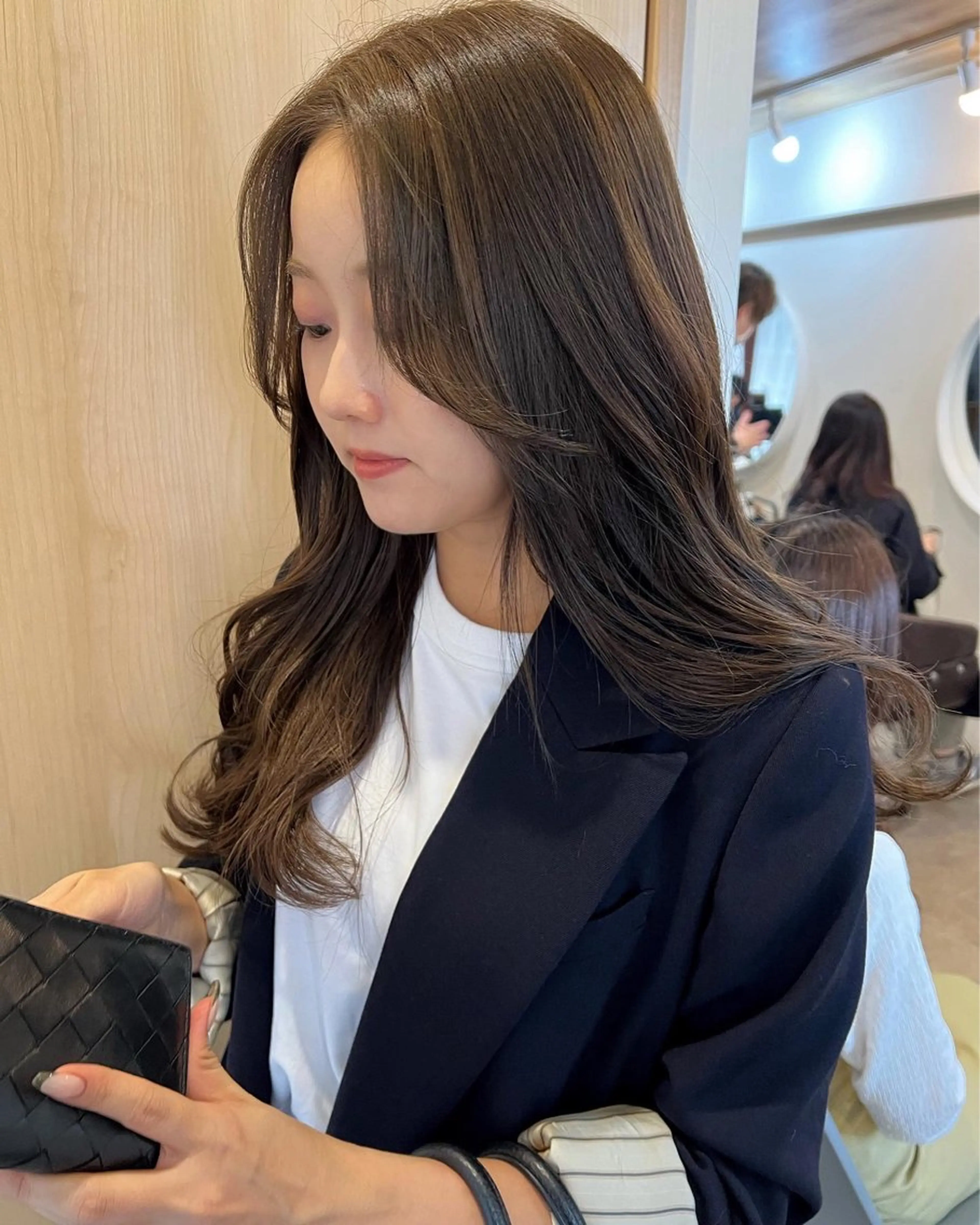 ロング カラー カット ヘアカラー トリートメント トレンドと似合わせ/ マンツーマン/西上楓のヘアスタイル