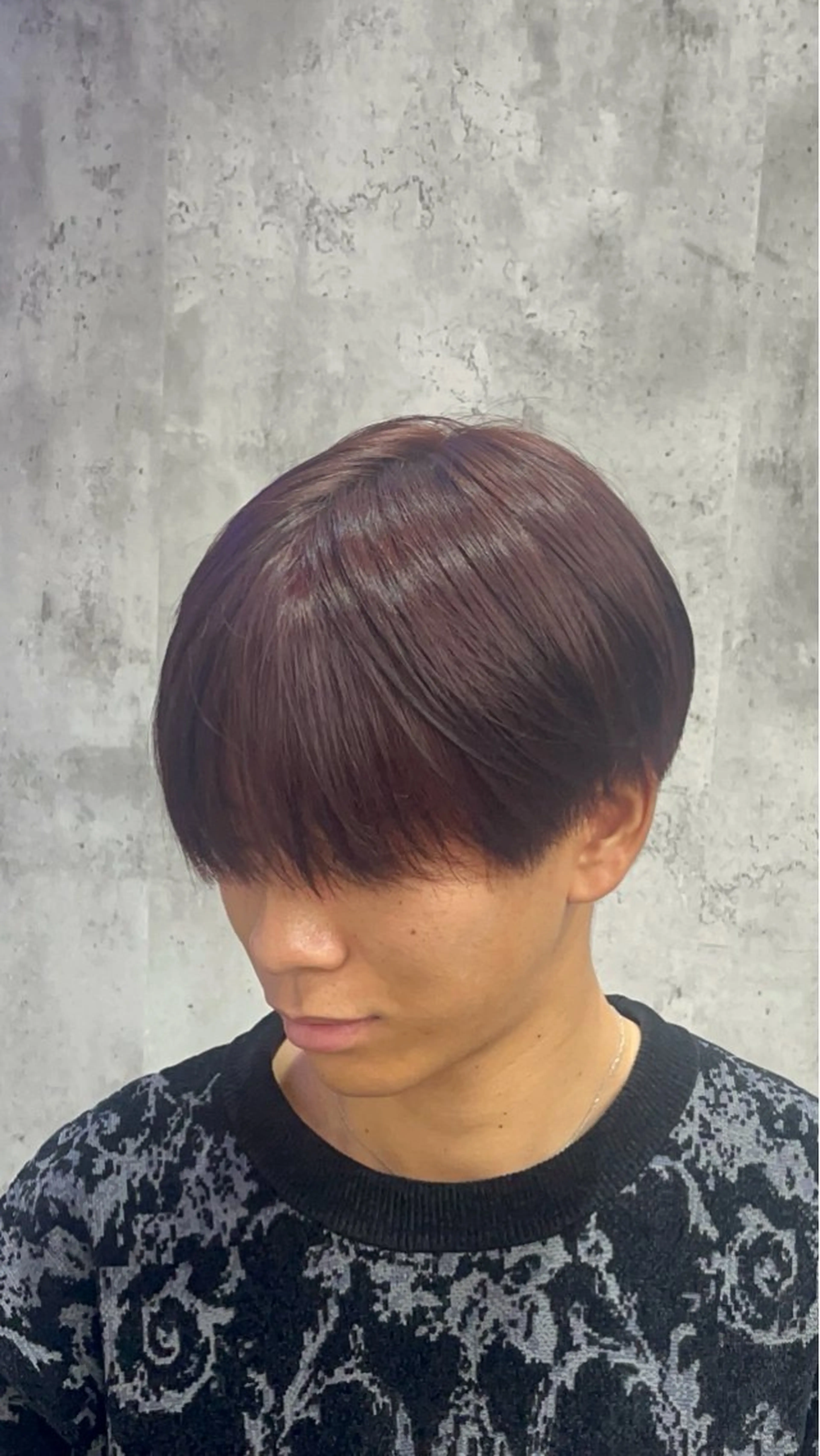 ミディアム カラー メンズ 髪質改善 🦄カイ/メンズ 韓国ヘア/パーマ🦄のヘアスタイル