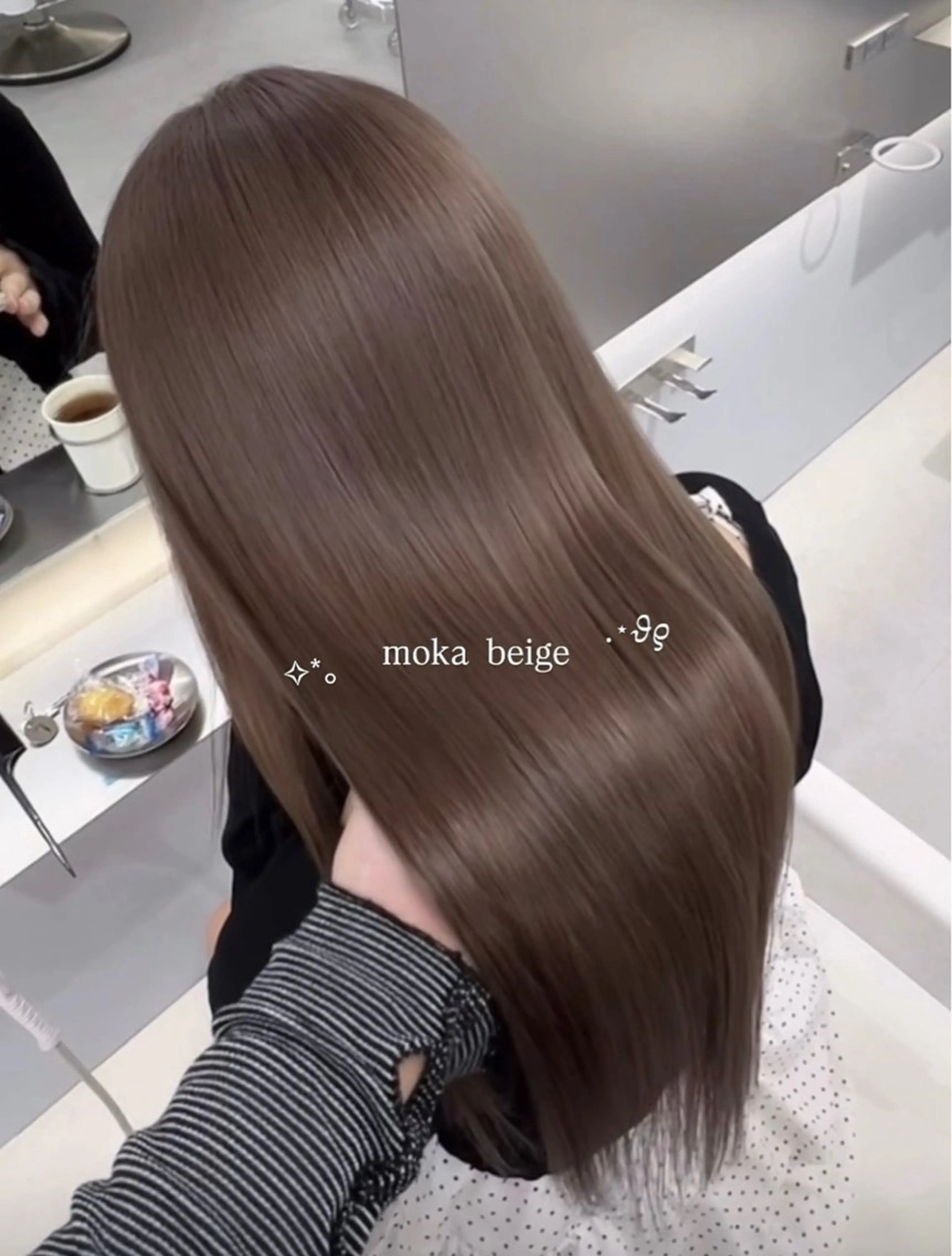 ロング ヘアカラー 美容室lei miu所属・ゆみ／ lei miuのヘアスタイル