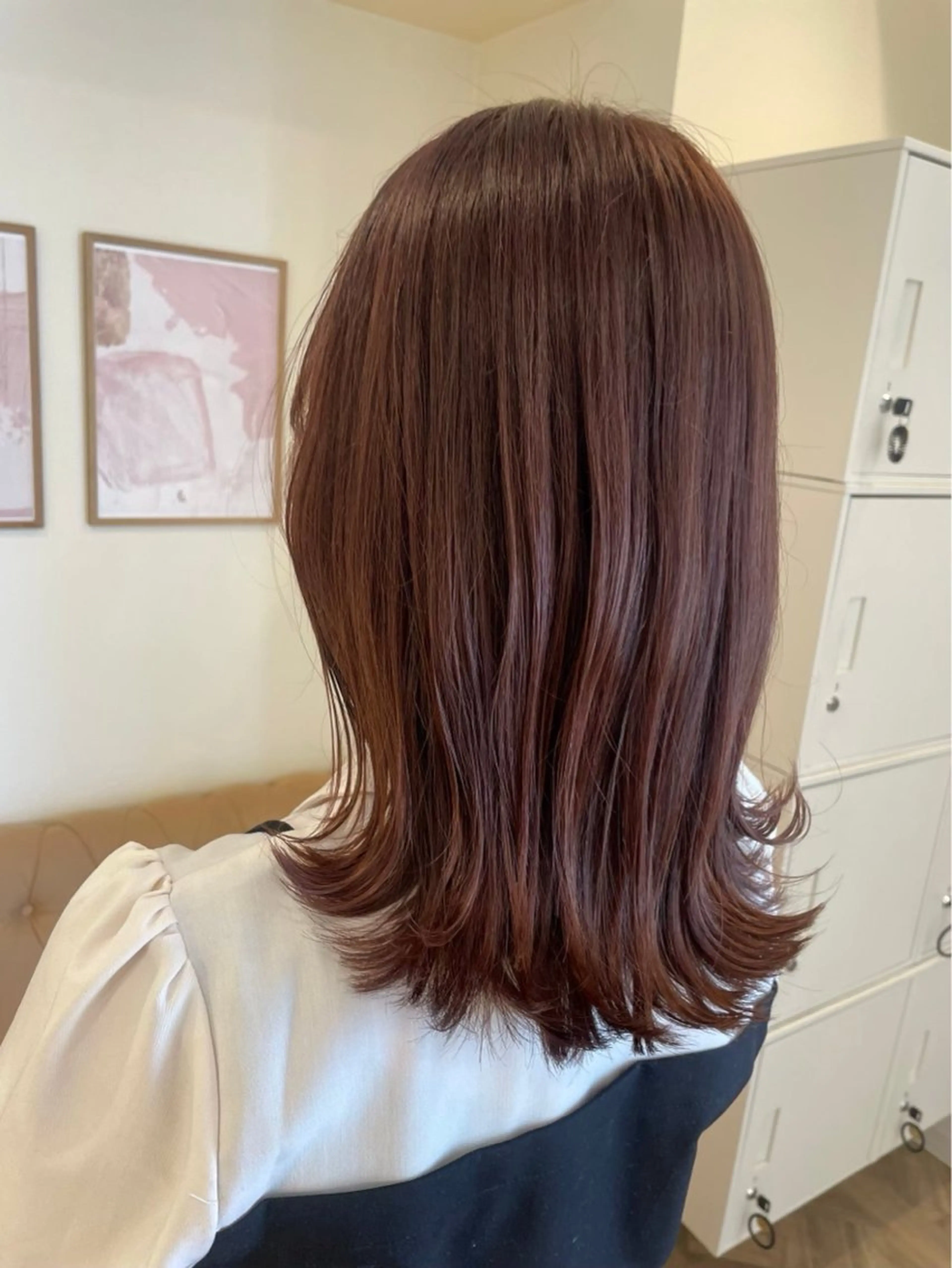 ミディアム rino/カット /レイヤー/名古屋のヘアスタイル