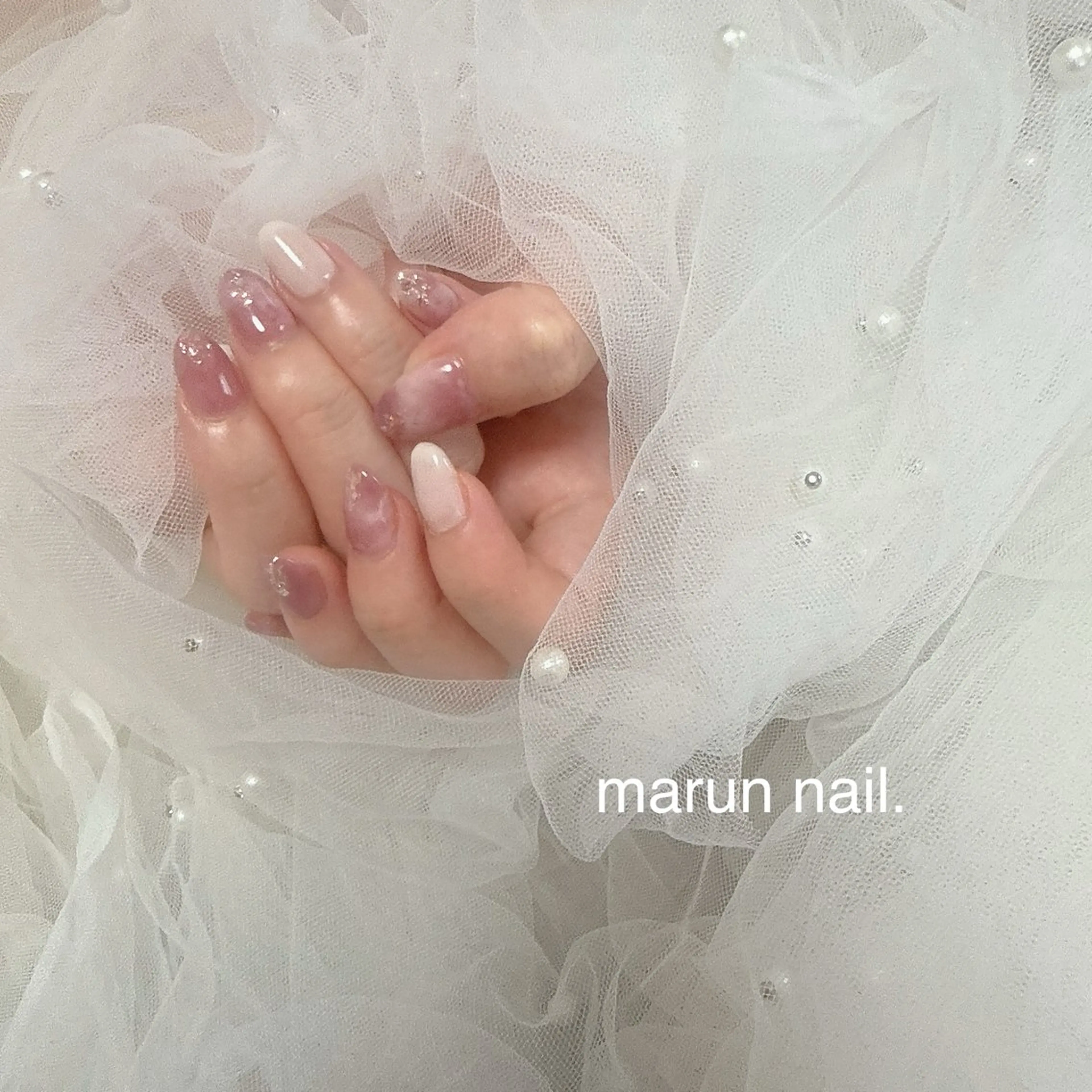 ネイル ハンドネイル marun._ megumi.のネイルデザイン