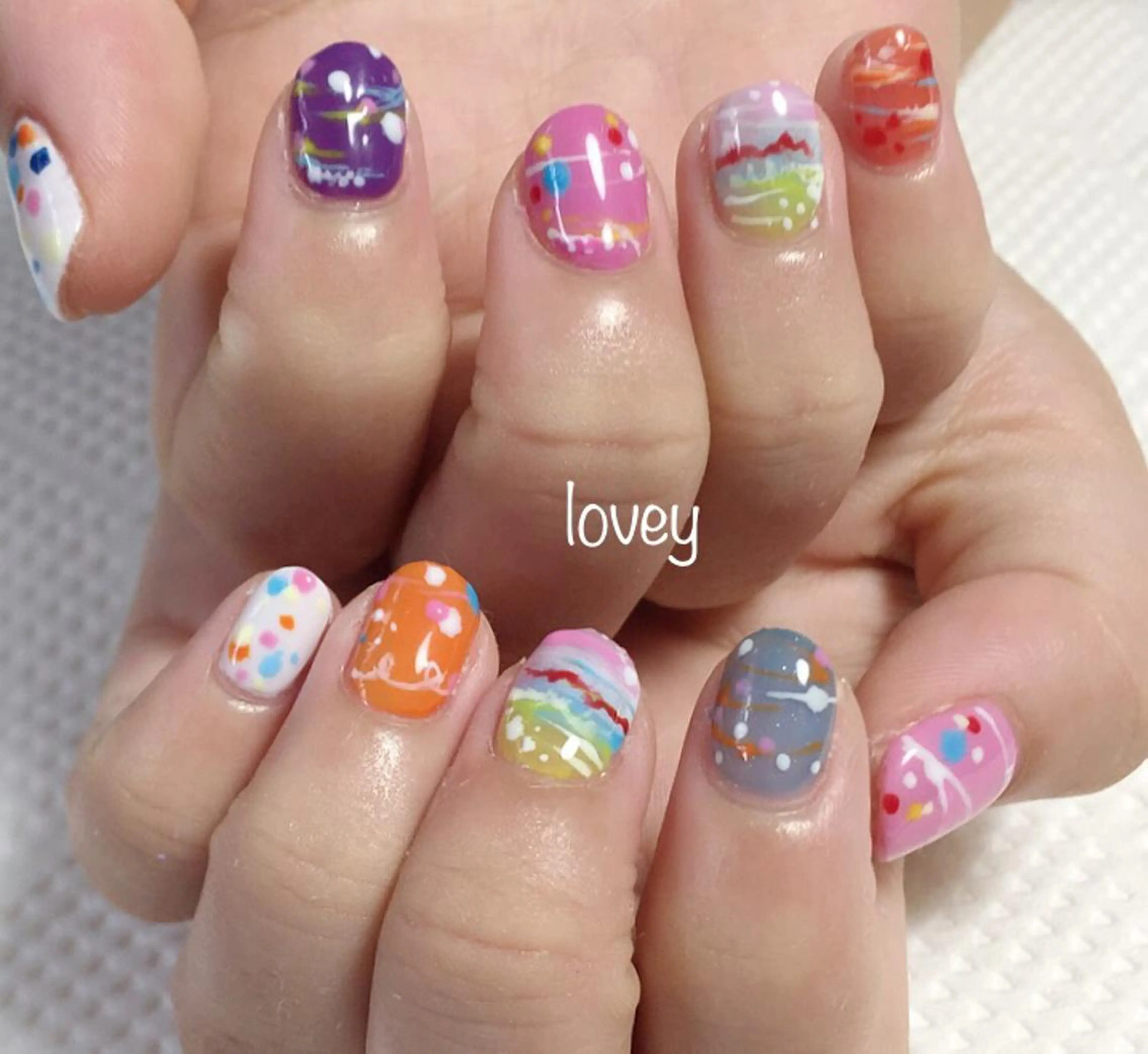 ネイル プライベートサロン loveyのネイルデザイン