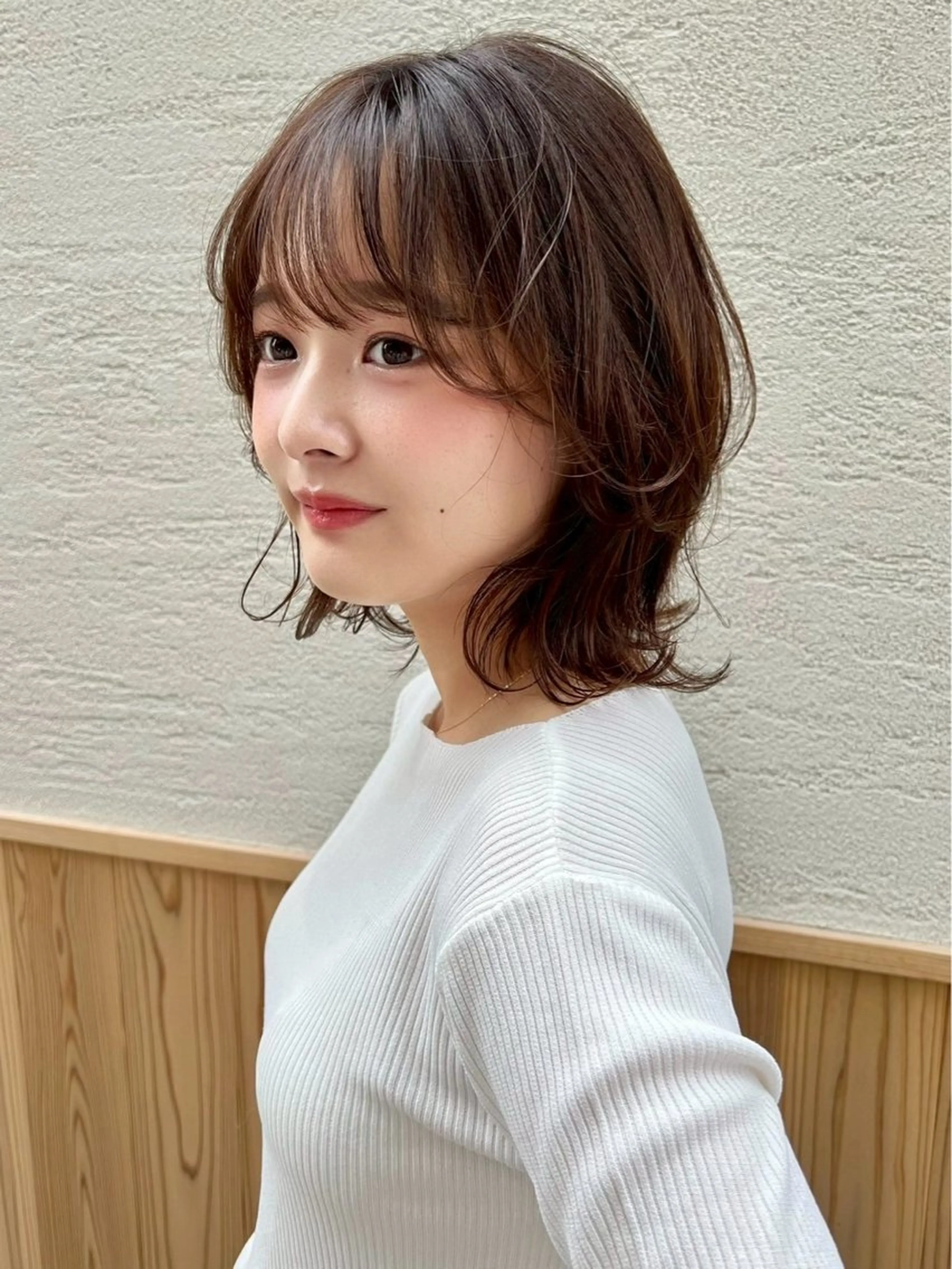 ミディアム ami所属・髪質改善ストレート/ ブリーチ/Shoyoのヘアスタイル