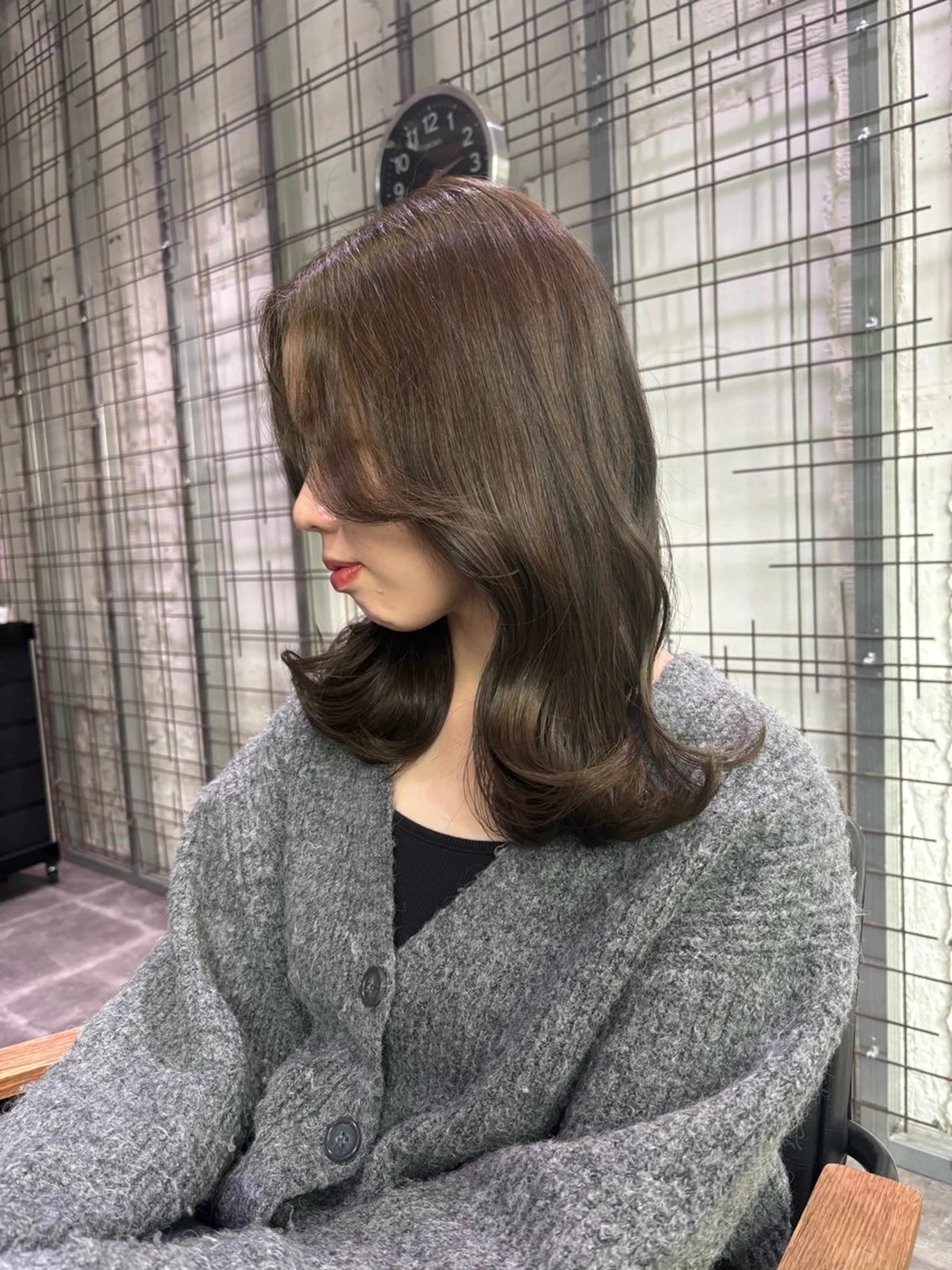 カラー AYANE 韓国ヘア /レイヤーカットのヘアスタイル