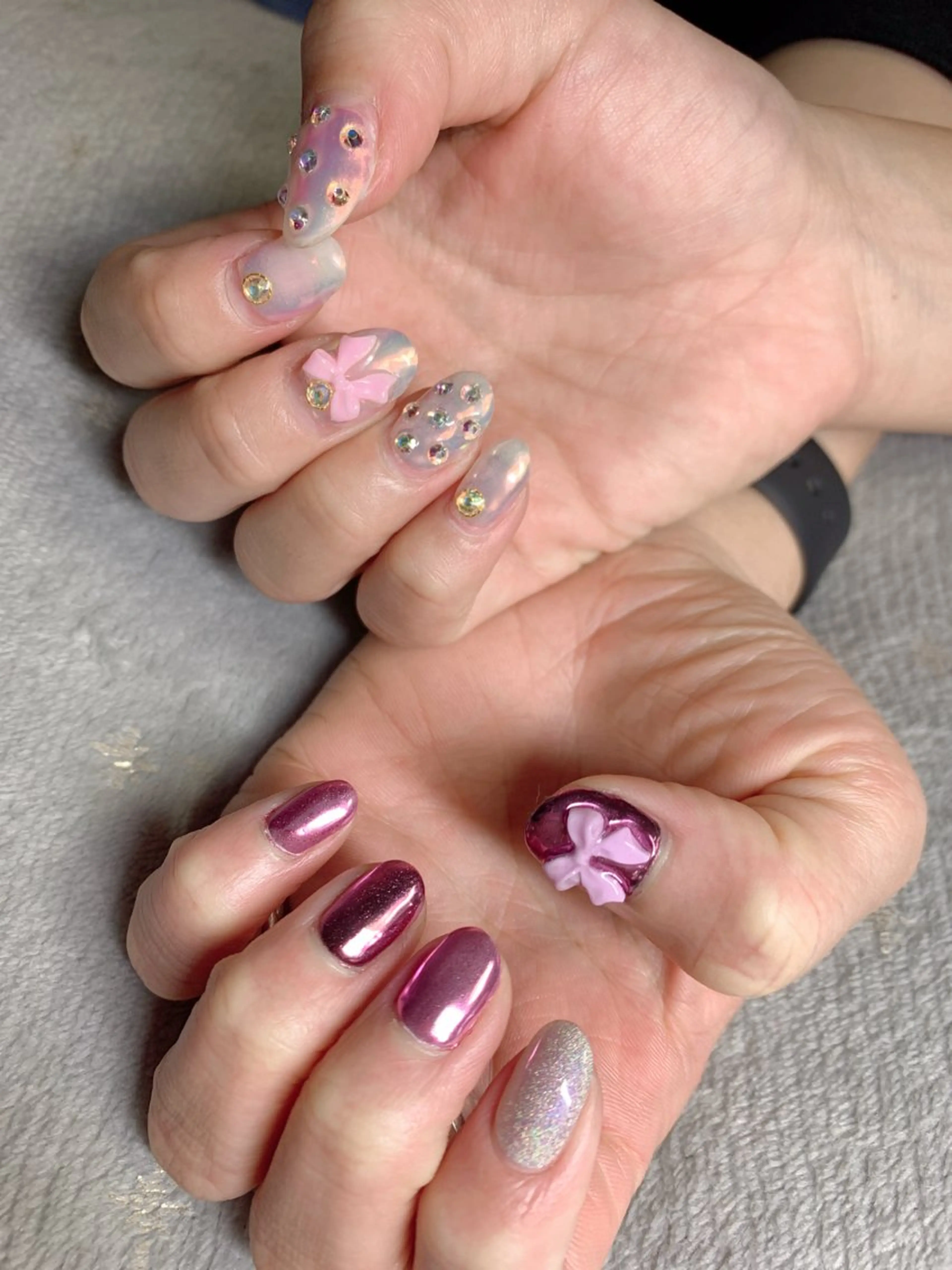 ネイル ハンドネイル グラマラス ネイルのネイルデザイン