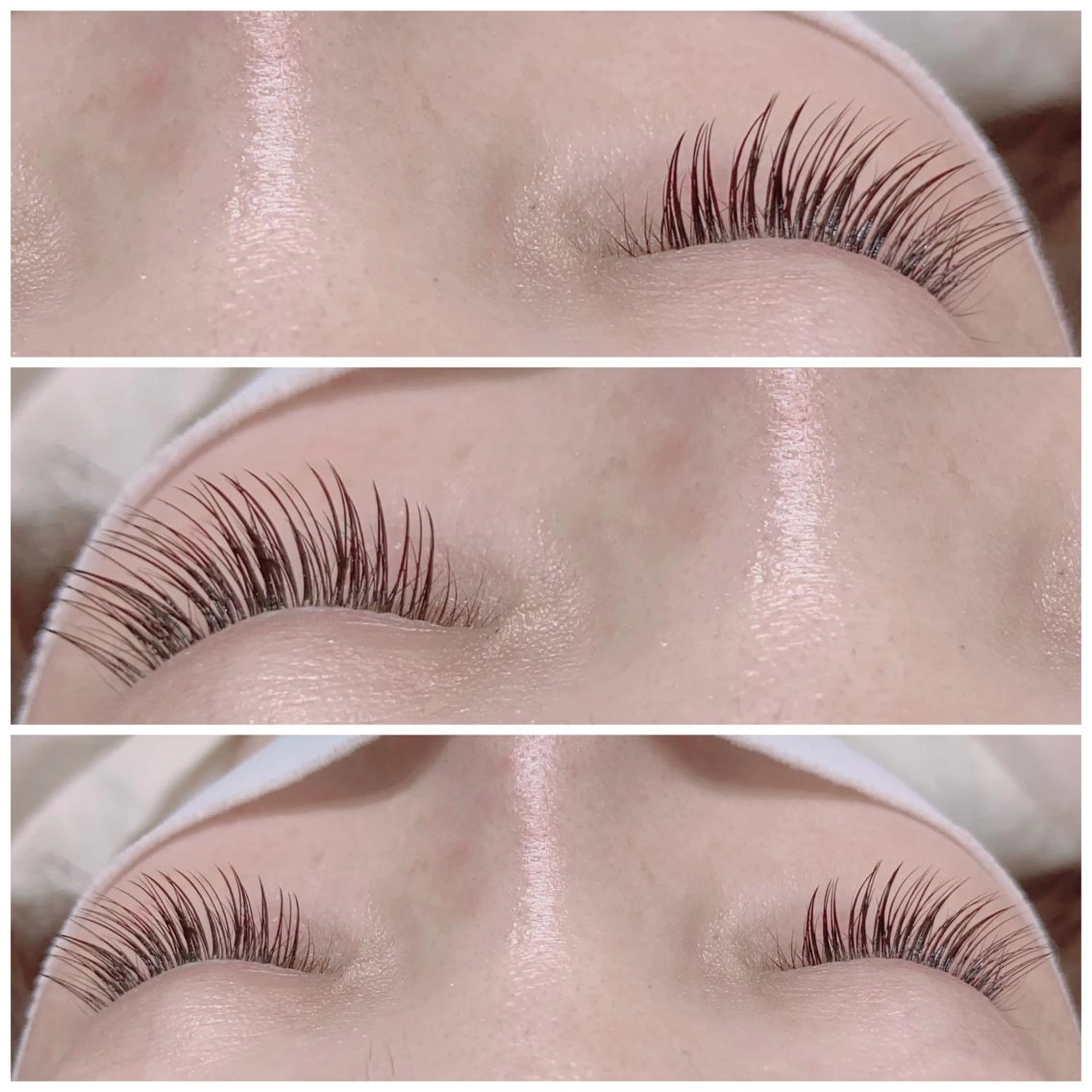 マツエク・マツパ カラーマツエク フラットラッシュ 韓国風マツエク パリジェンヌラッシュリフト まつげパーマ マツエク オーダーメイドまつげ ＆まゆげ.RIKAのマツエク・マツパデザイン