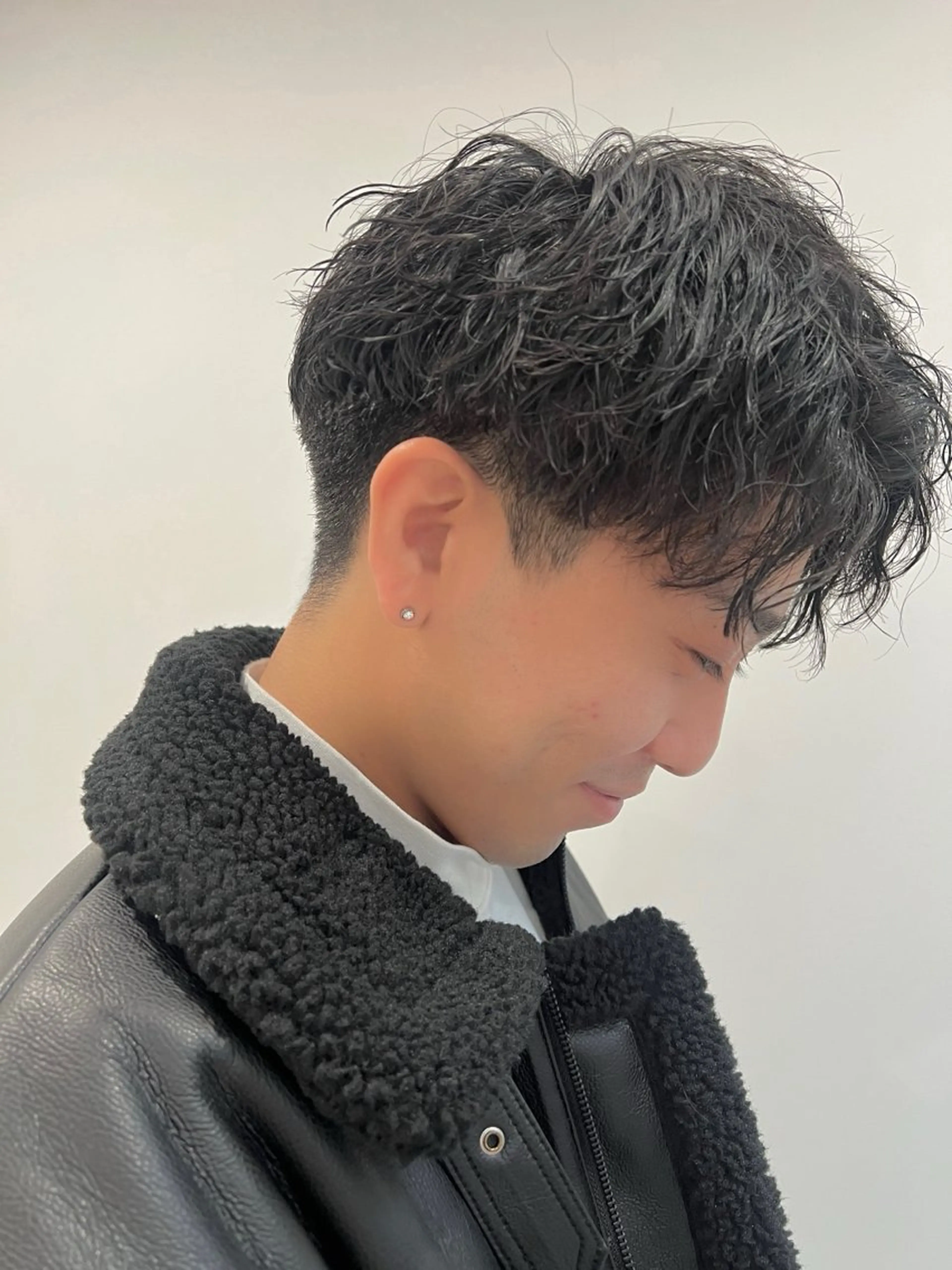 メンズ 透明感カラー🍃 レイヤースタイル✨葵のヘアスタイル