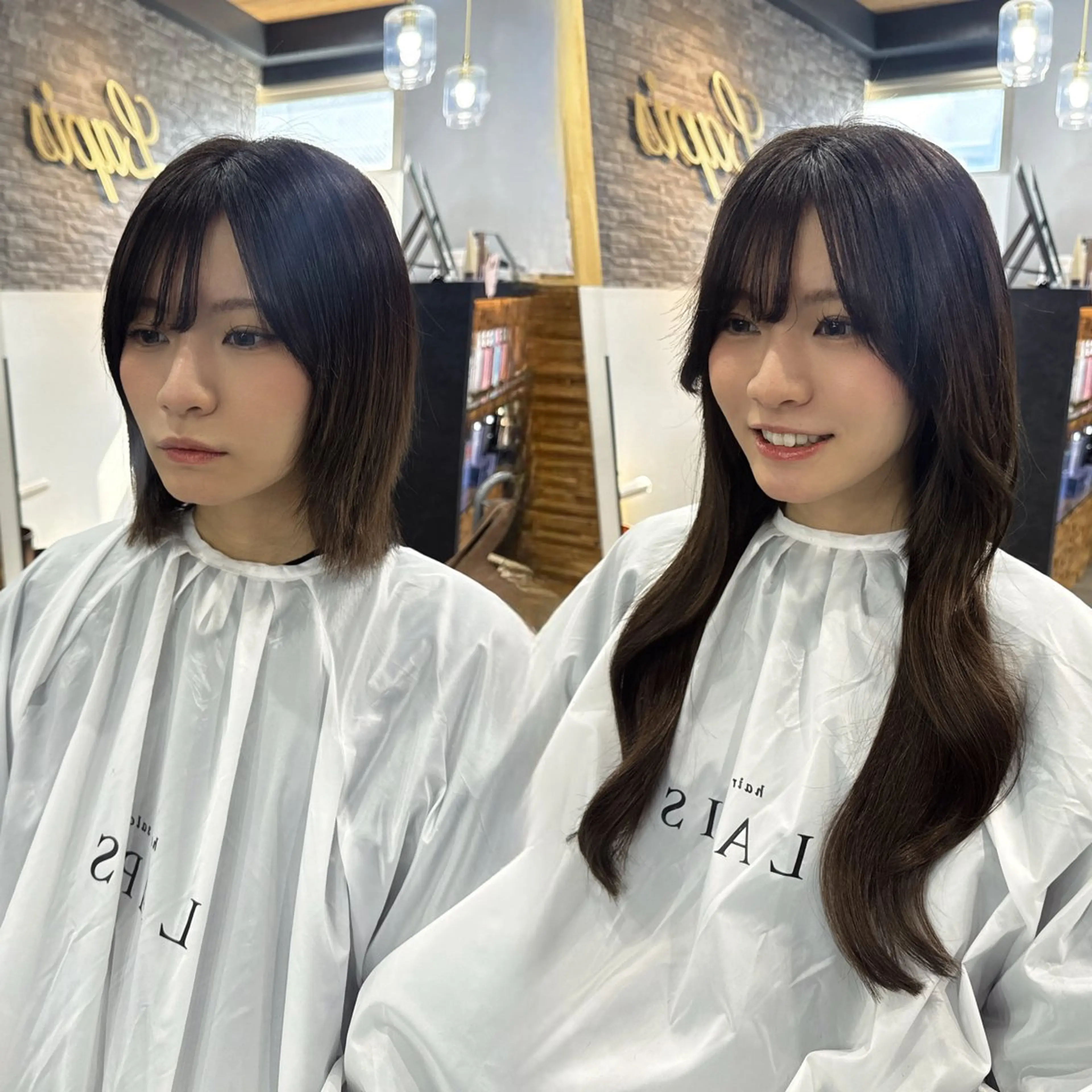 ロング カラー シールエクステ エクステ カット ヘアカラー トリートメント エクステ ハイトーン&エクステ 横浜/RIEのヘアスタイル