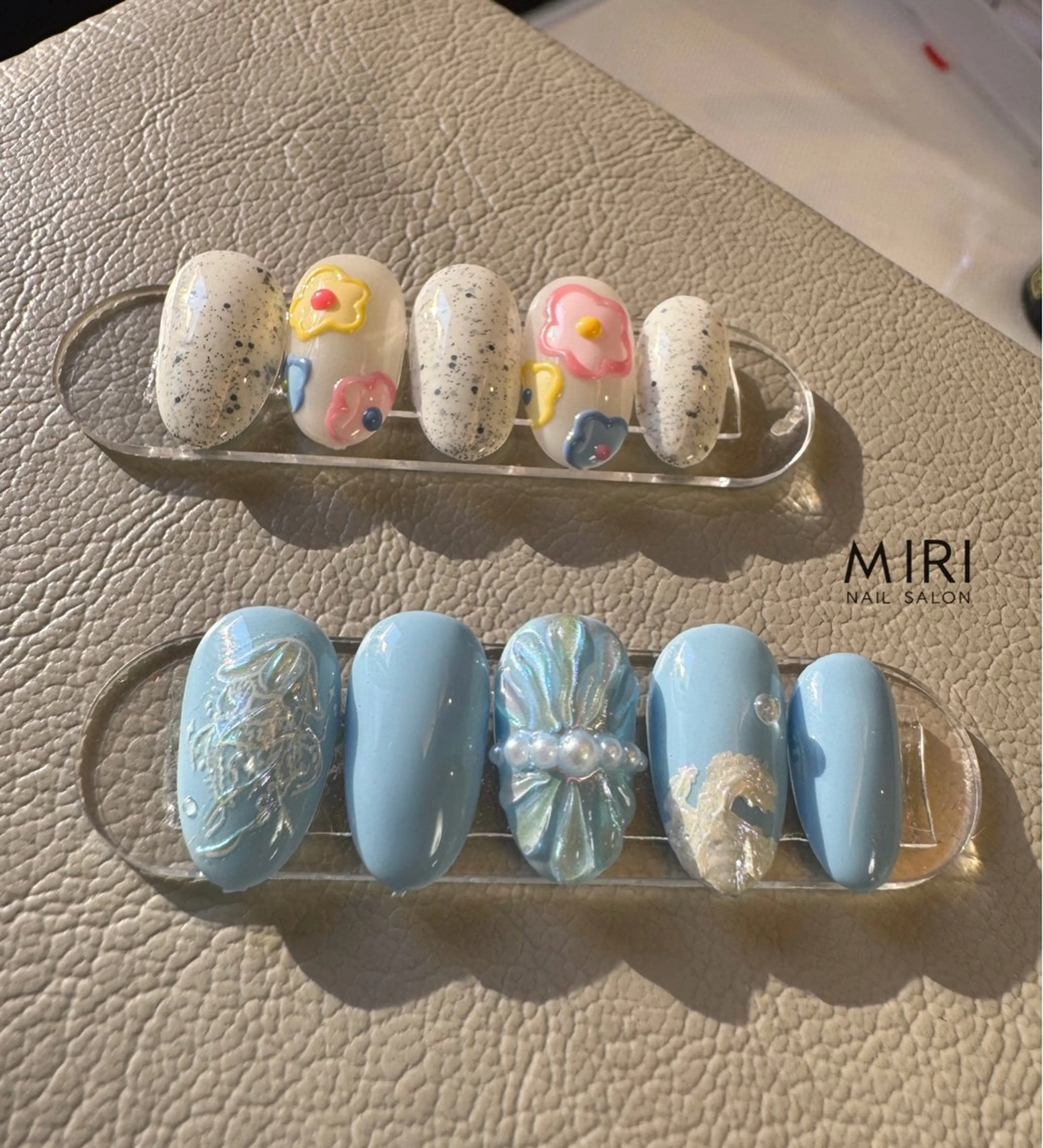 ネイル フットネイル ジェルネイル マグネットネイル 持ち込み ニュアンスネイル ハンドネイル Miri nail salonのネイルデザイン