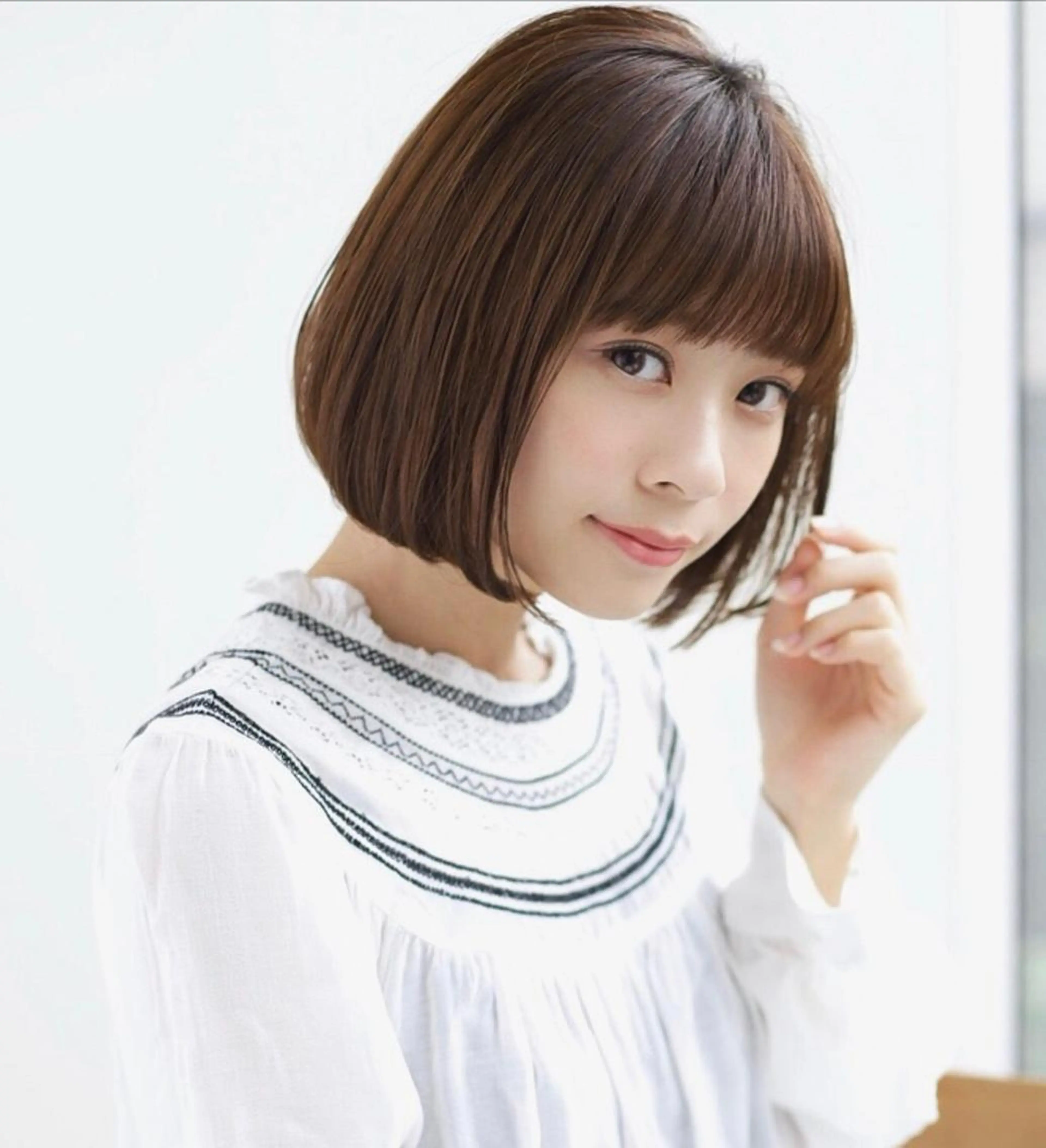 ショート カラー パーマ ボブ 💫期間限定価格💫 似合わせカット🧚のヘアスタイル