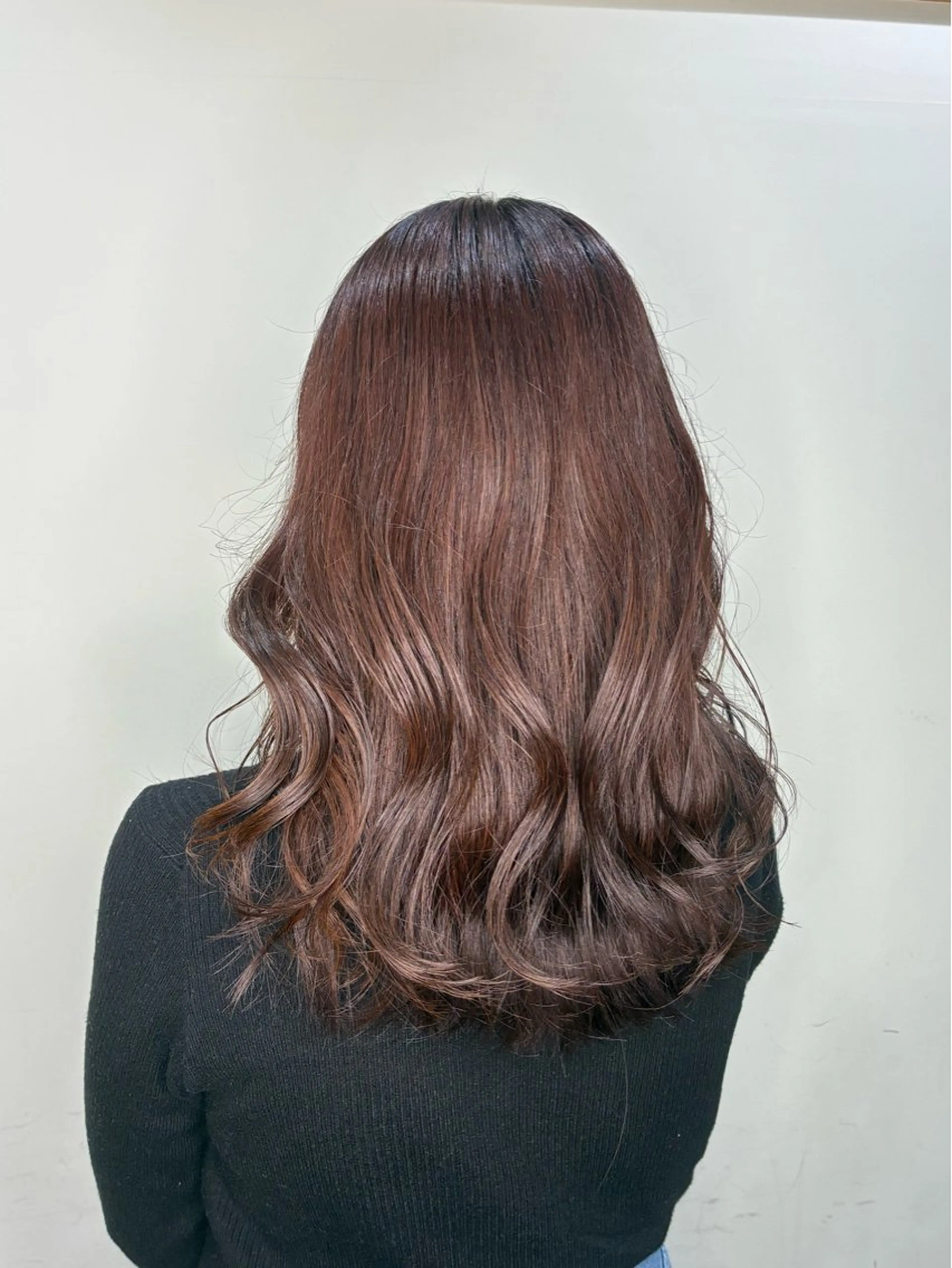 セミロング カット ヘアカラー トリートメント 梅原 姫🍬🐰のヘアスタイル