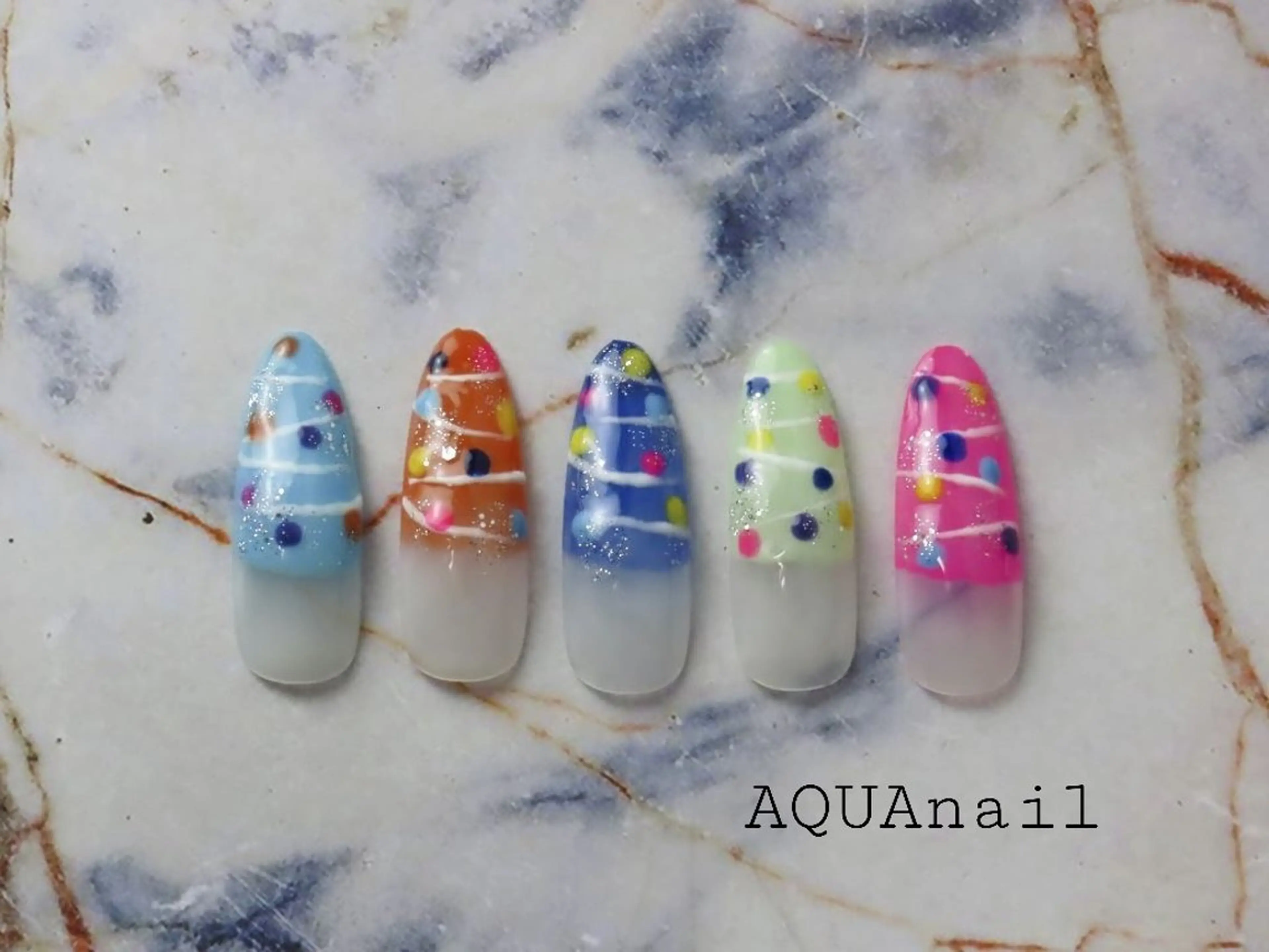 AQUA nailのネイルデザイン