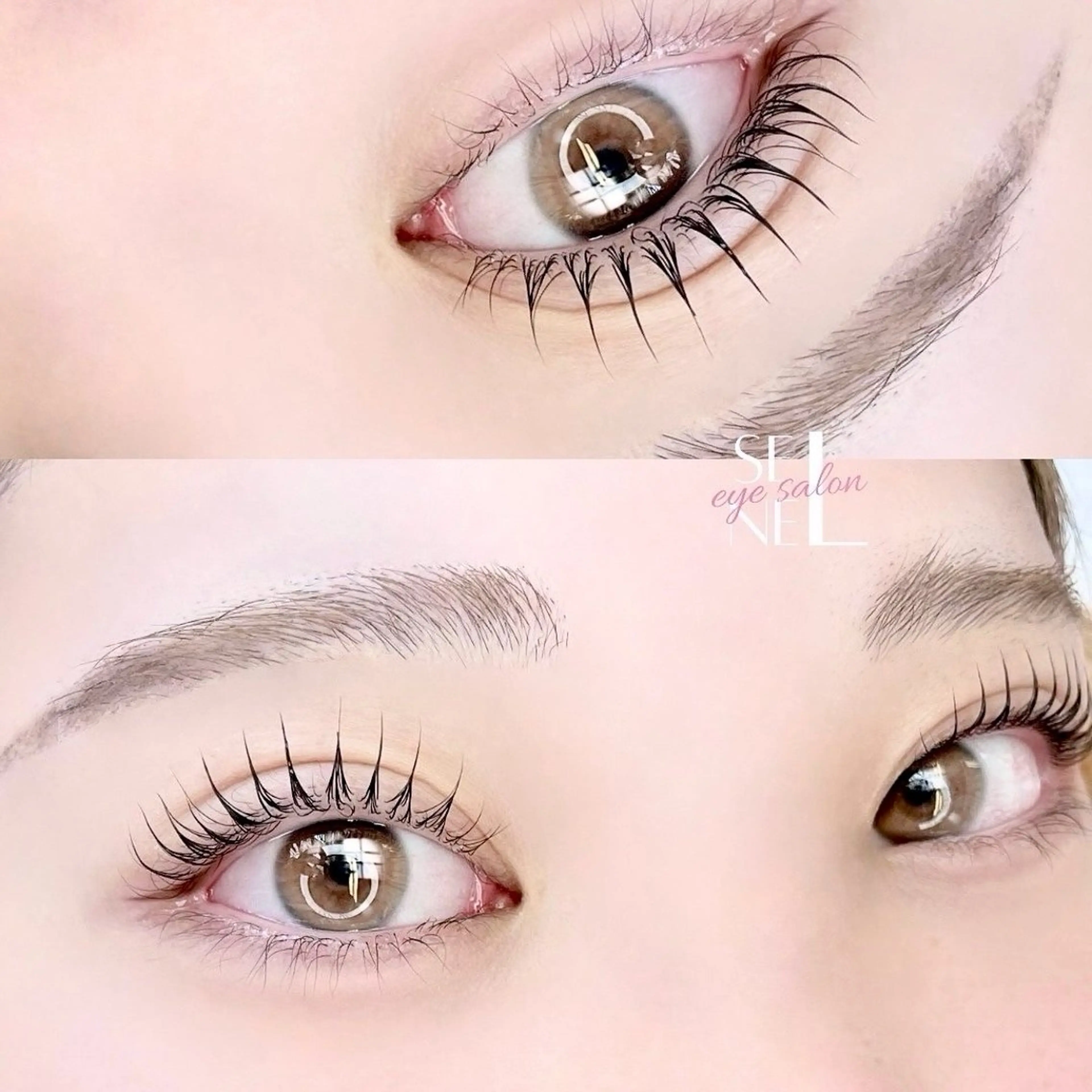 マツエク・マツパ eye＋nano所属・韓国風束感まつ毛🩵 Nozomiのマツエク・マツパデザイン